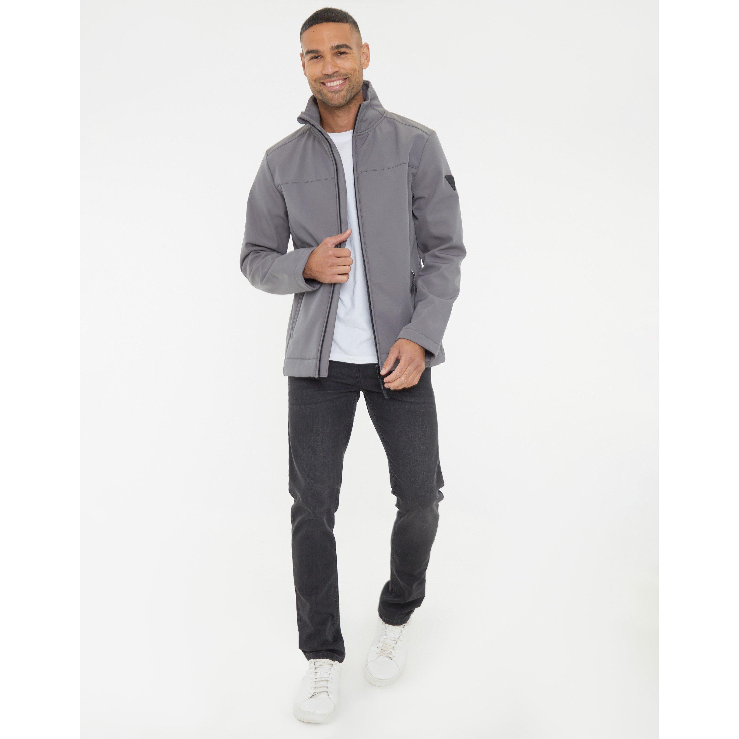 Slate - Threadbare - Jester Lightweight Waterproof Rain Anorak - 2