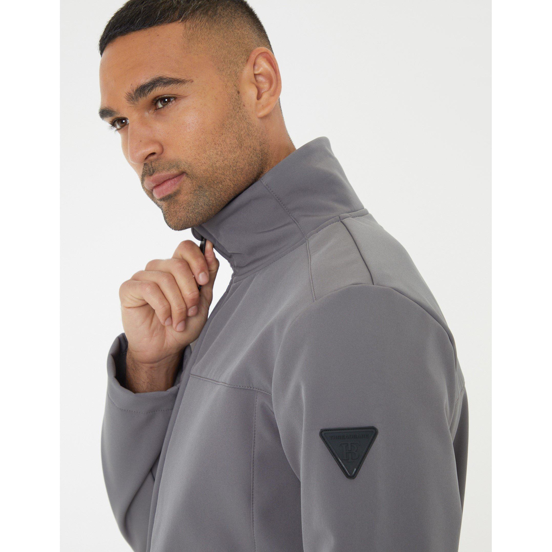 Slate - Threadbare - Jester Lightweight Waterproof Rain Anorak - 4