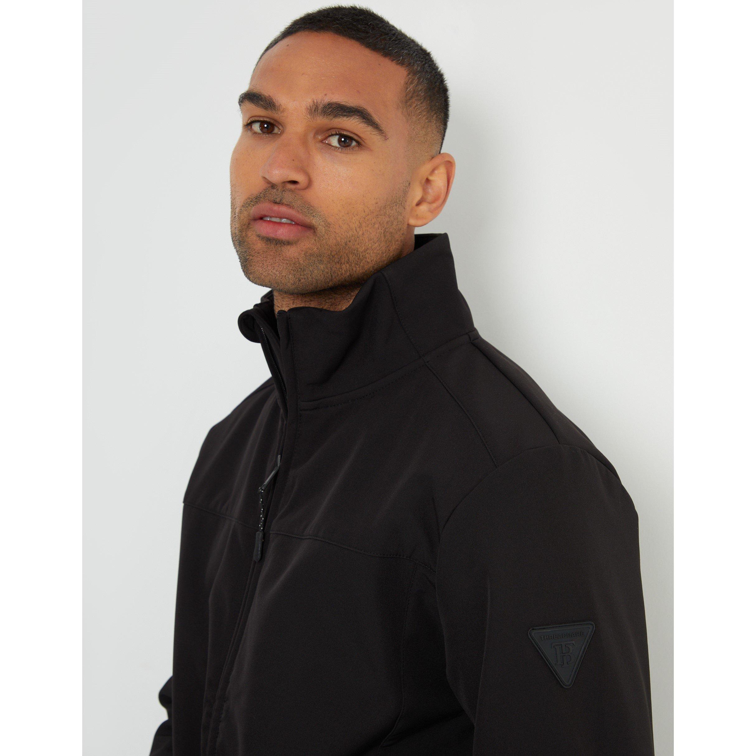 Schwarz - Threadbare - Jester Lightweight Waterproof Rain Anorak - 4