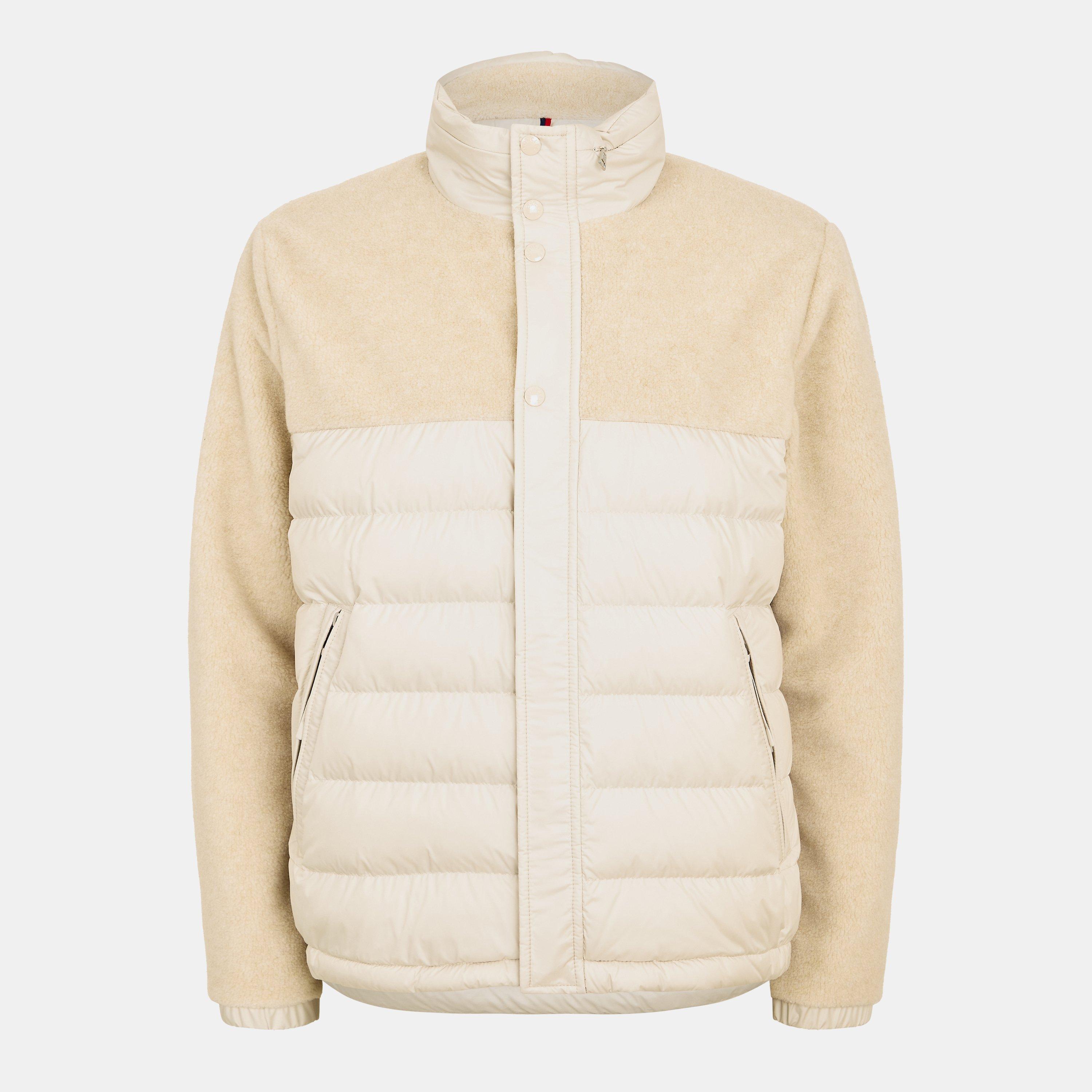 Moncler Men's Ted Fleece Medium Puffer Jacket - Beige 200 - M