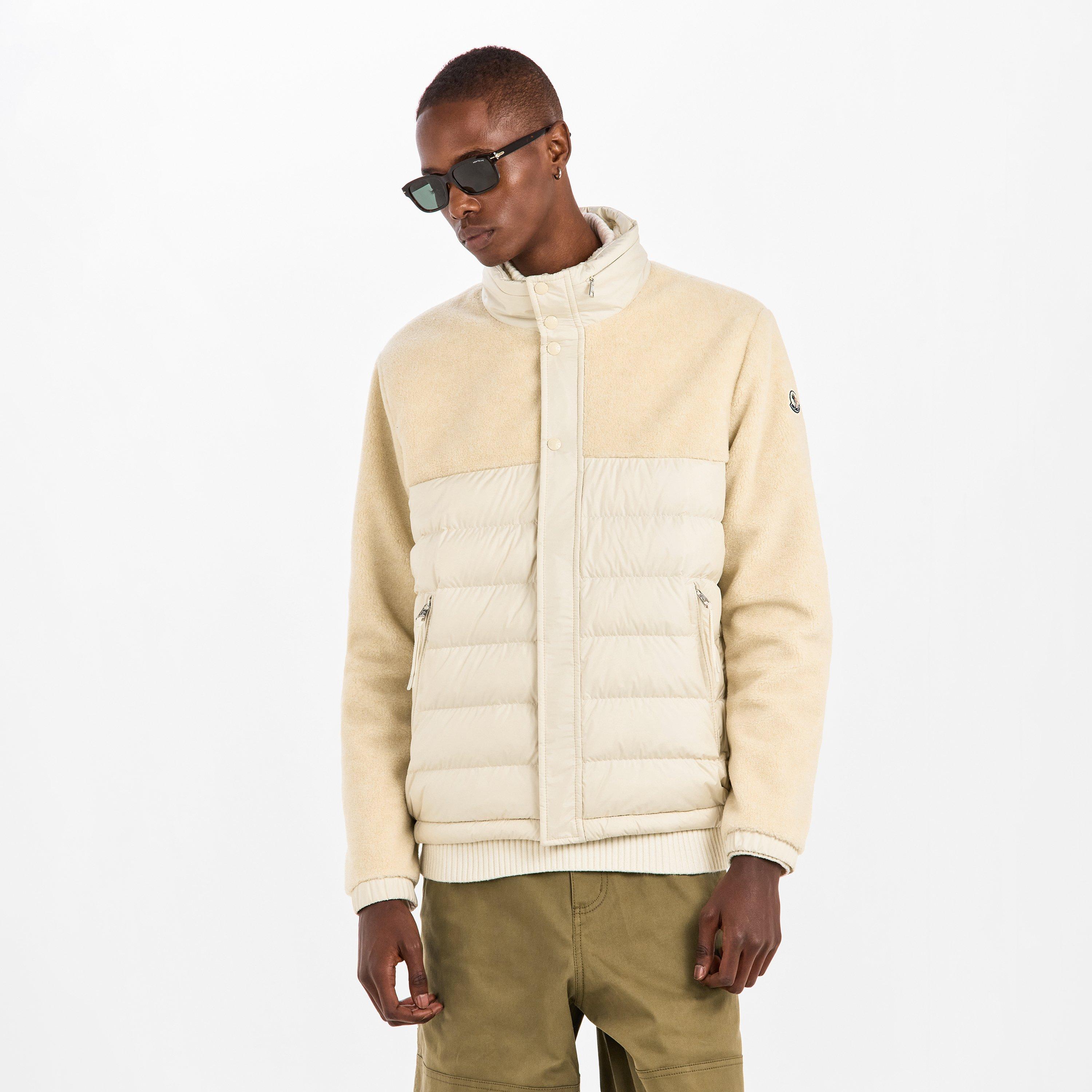 Beige 200 - Moncler - Men's Ted Fleece Medium Puffer Jacket - 3