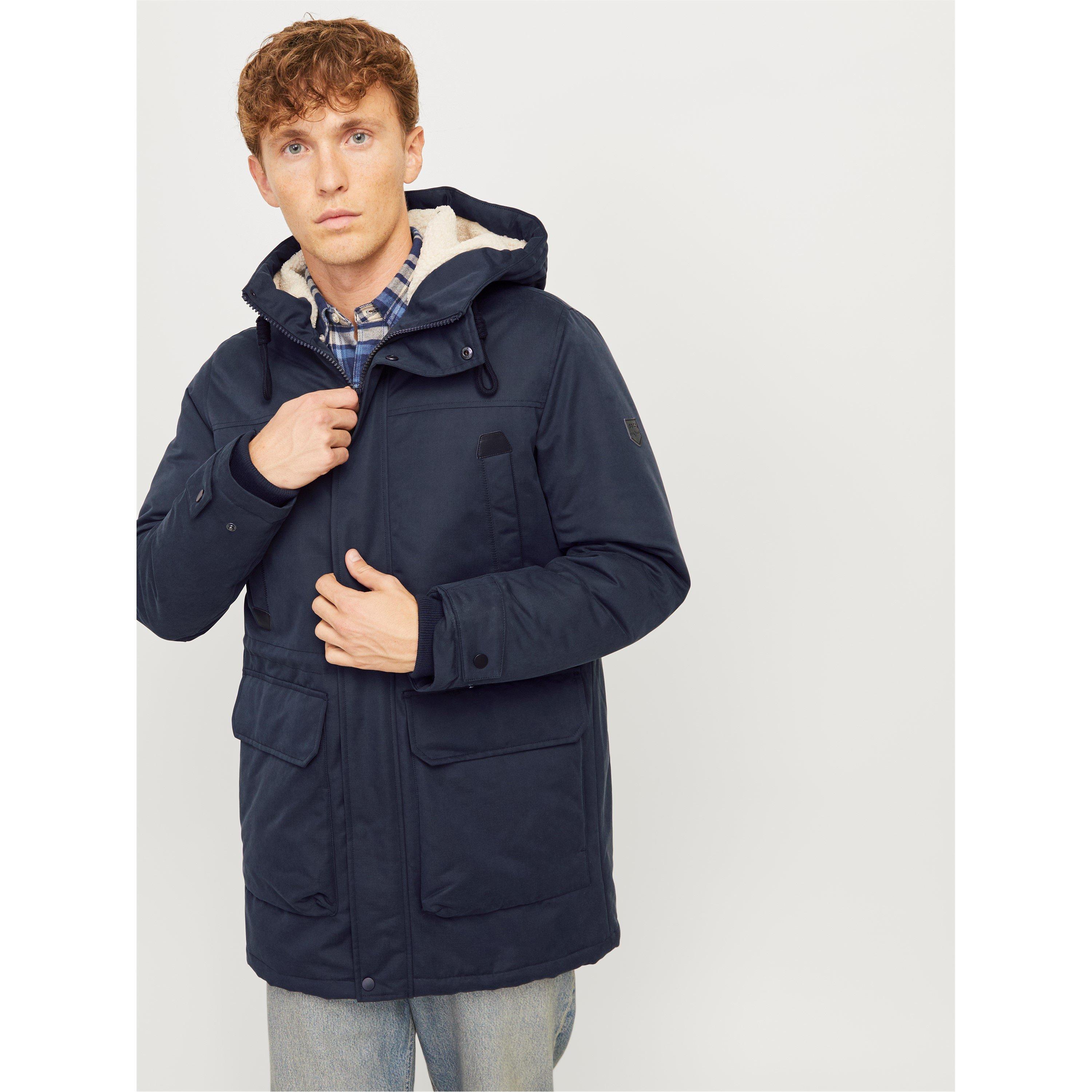 Dunkelmarine - Jack and Jones - Men's Polar Insulated Parka - 6