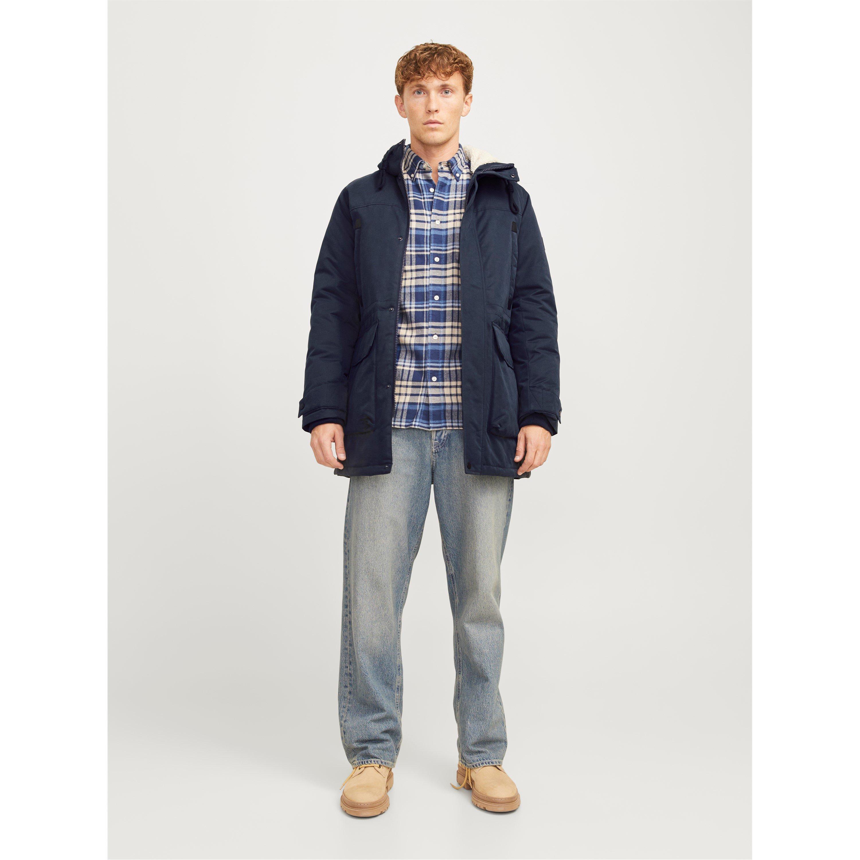 Dunkelmarine - Jack and Jones - Men's Polar Insulated Parka - 7