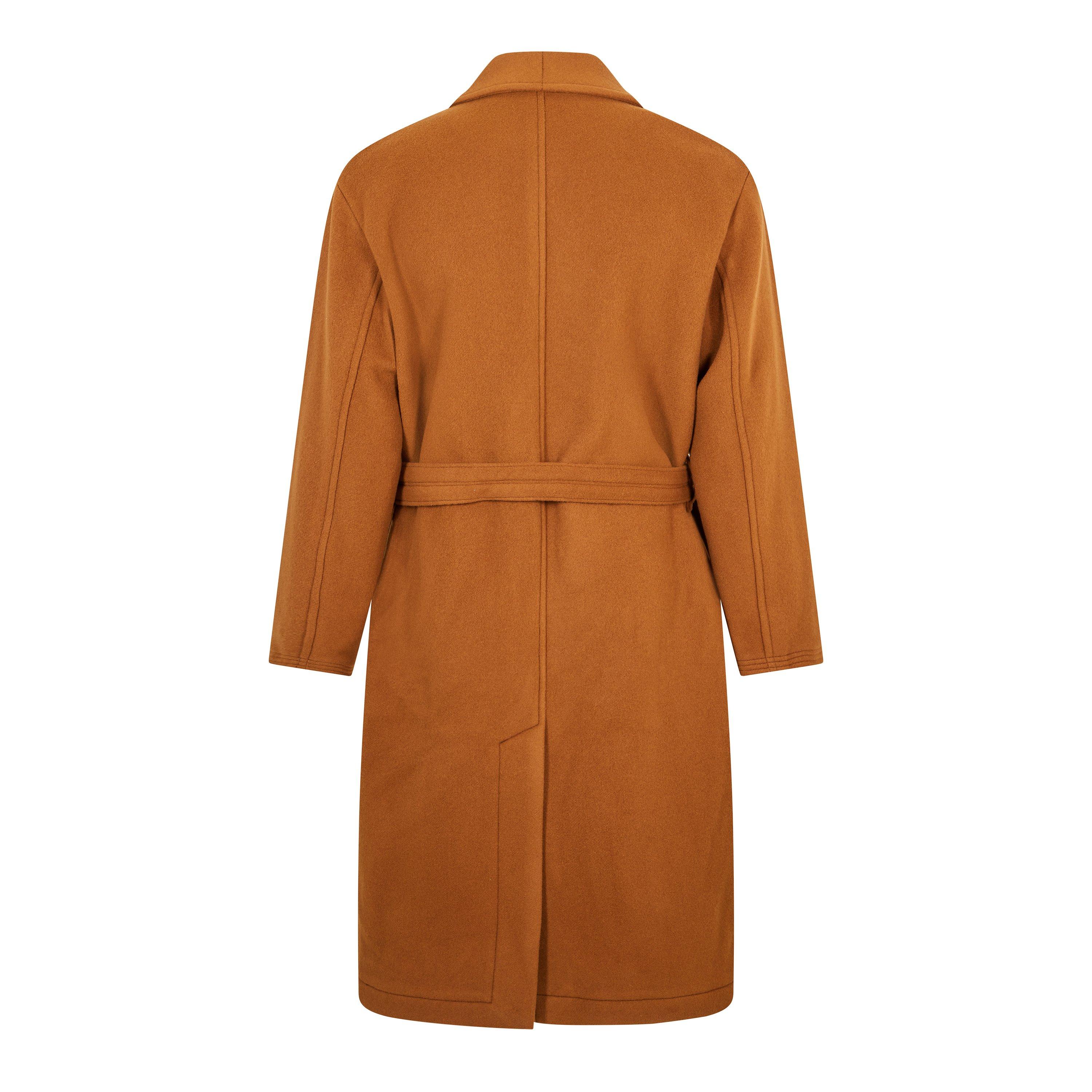 Rust/Copper - Hugo - Marwan2341 10252542 01 Overcoat Mens - 2