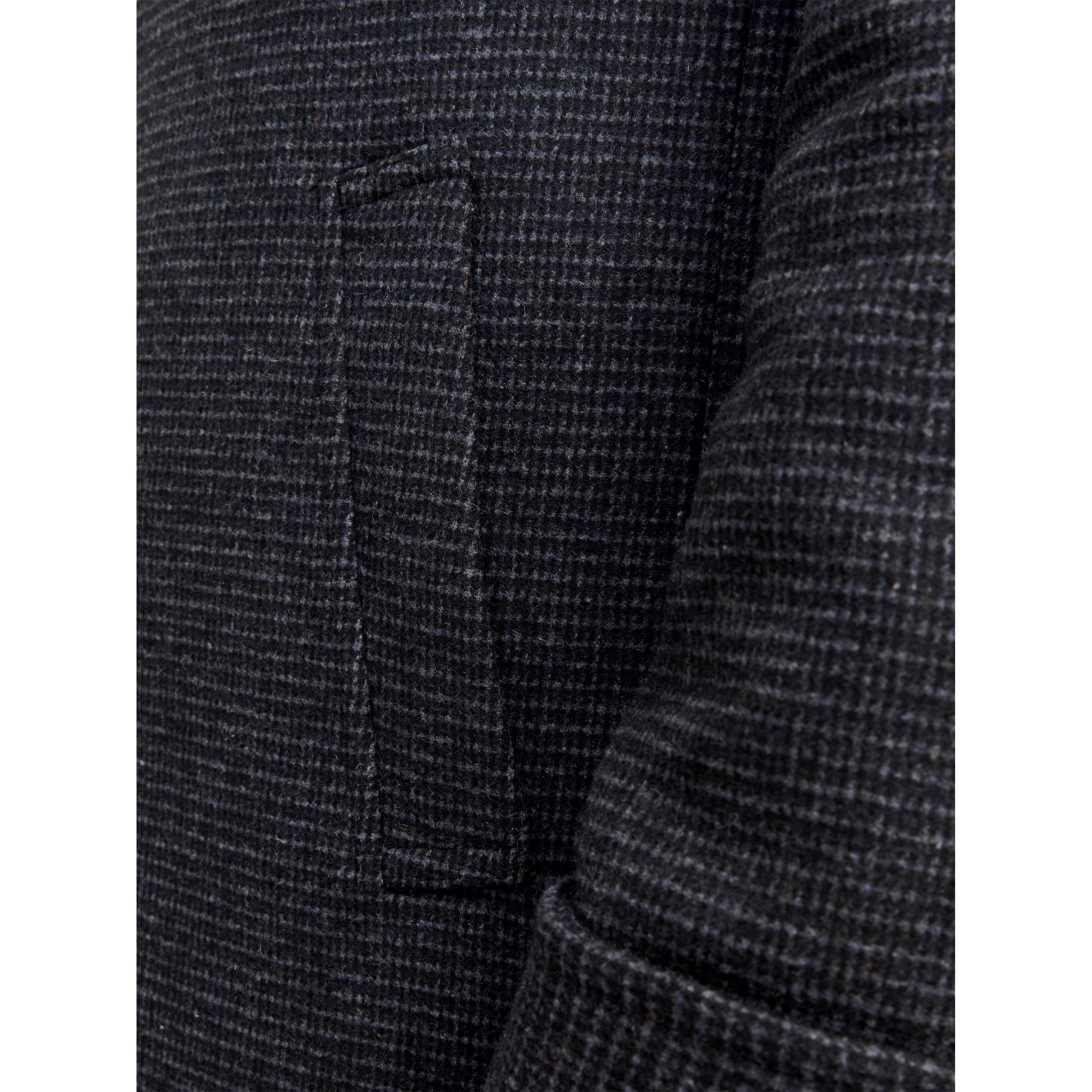 Drk Gry Mel - Jack and Jones - Melton Overcoat - 3