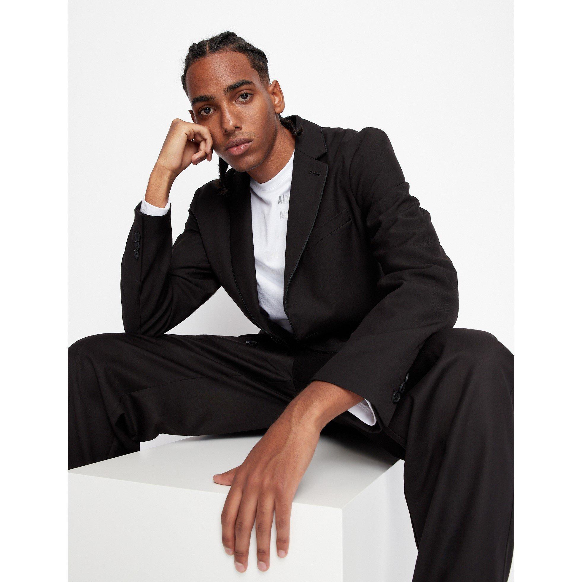 Black - Armani Exchange - Men's Blazer - 4