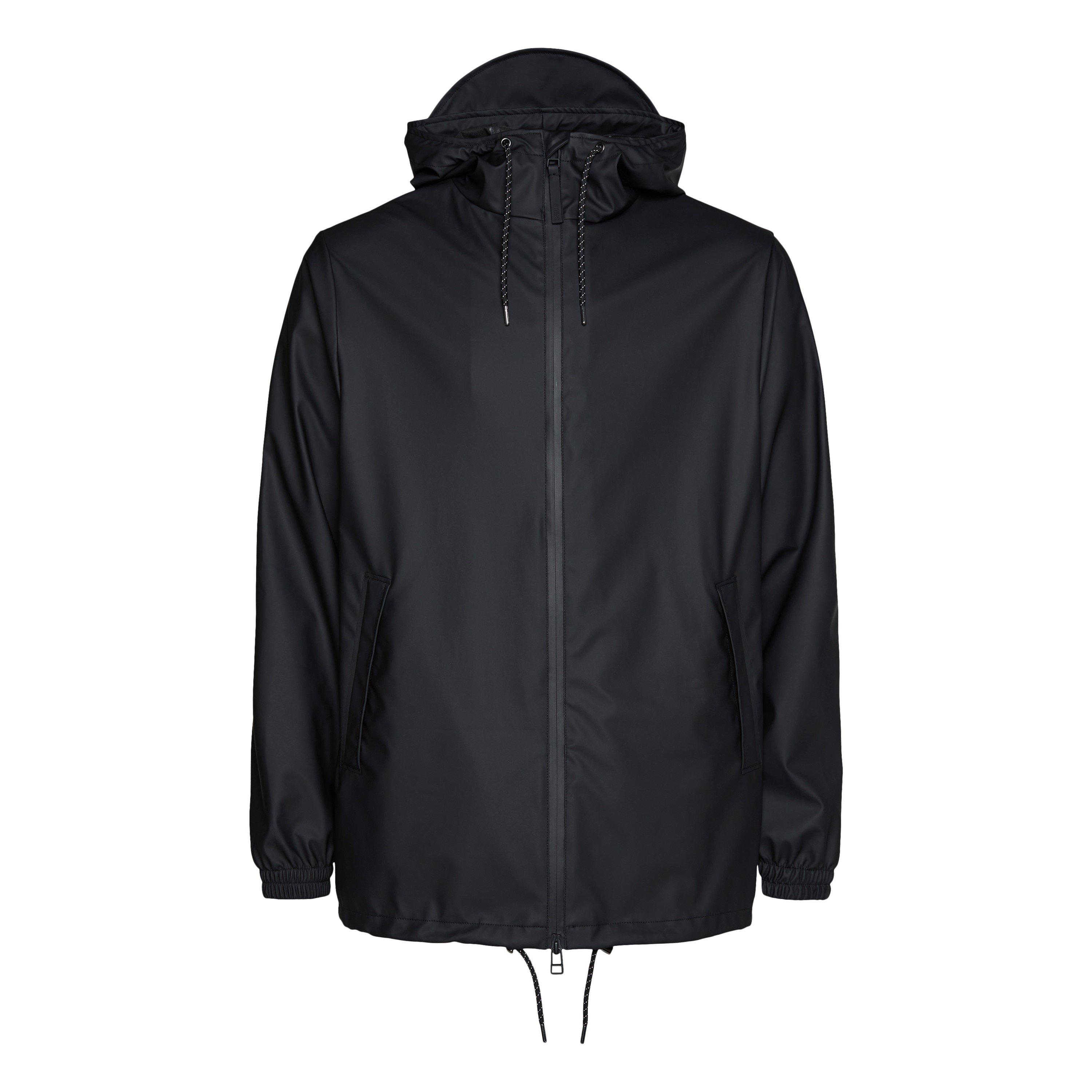 Black 01 - Rains - Storm Breaker Waterproof Jacket - 1