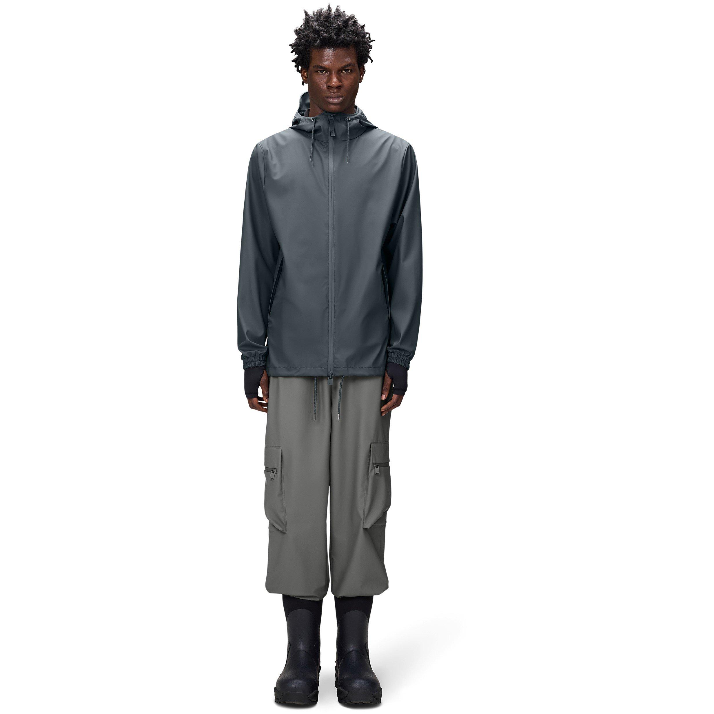 Rains Men's Storm Breaker Waterproof Jacket - Lagoon 124 - Large