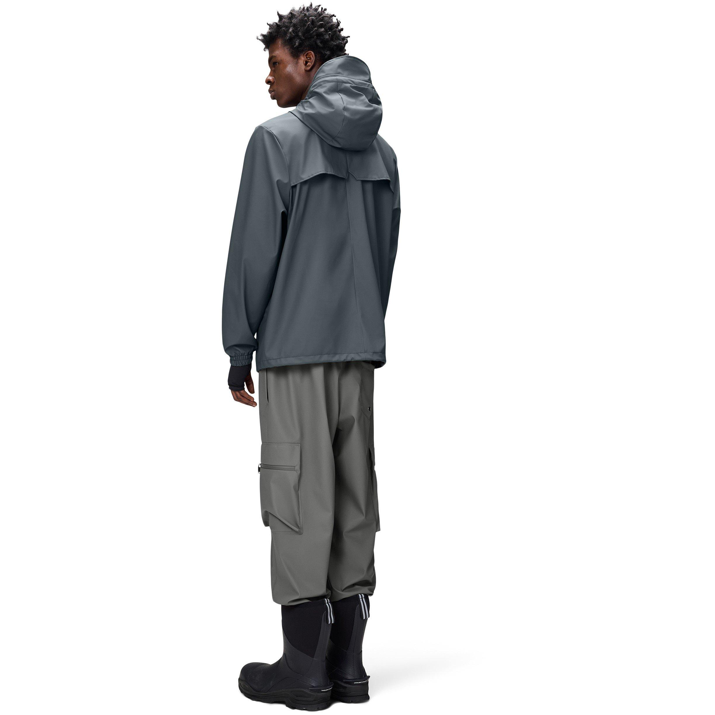 Lagoon 124 - Rains - Men's Storm Breaker Water Resistant Hooded Long Sleeve Rain Anorak - 4