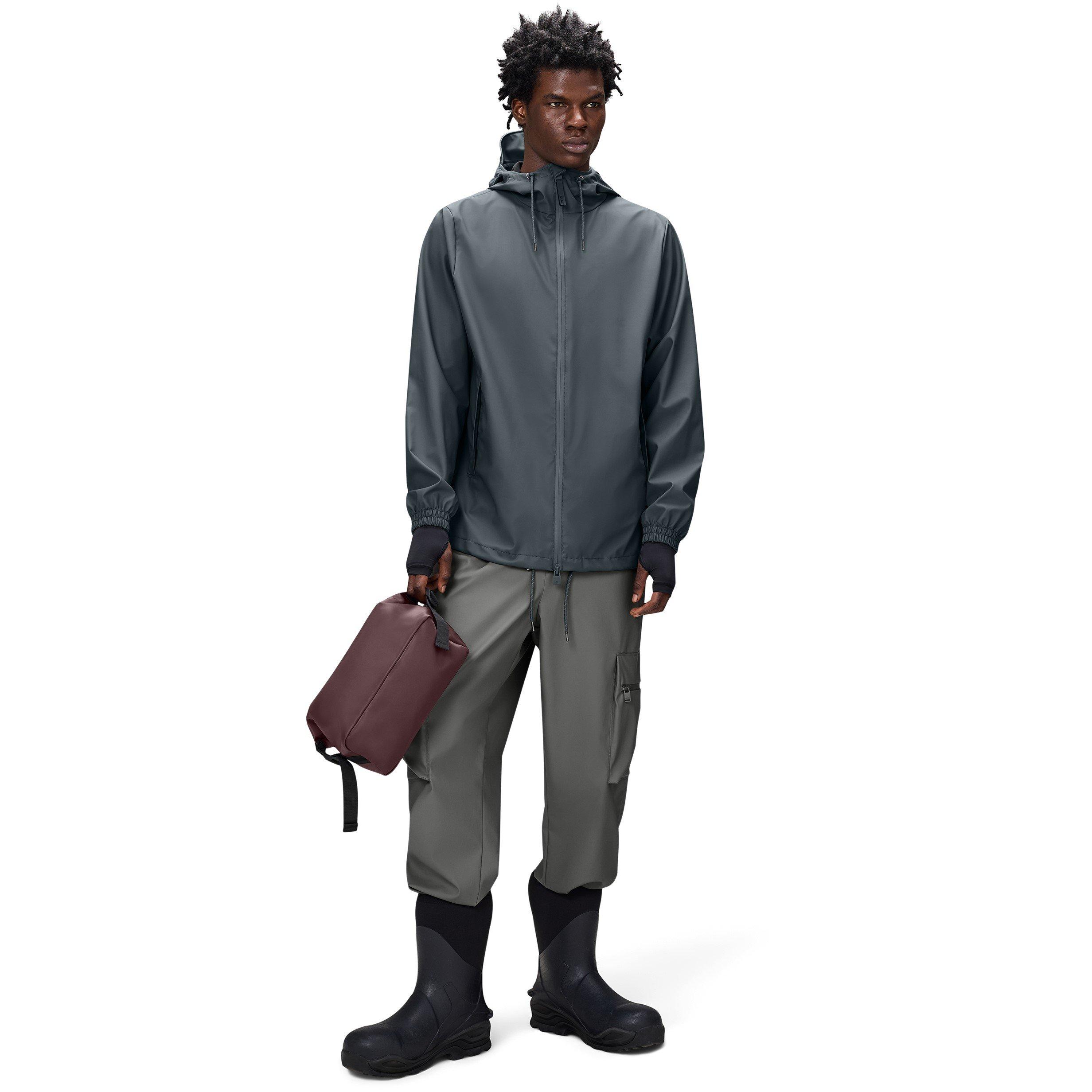 Lagoon 124 - Rains - Men's Storm Breaker Water Resistant Hooded Long Sleeve Rain Anorak - 5