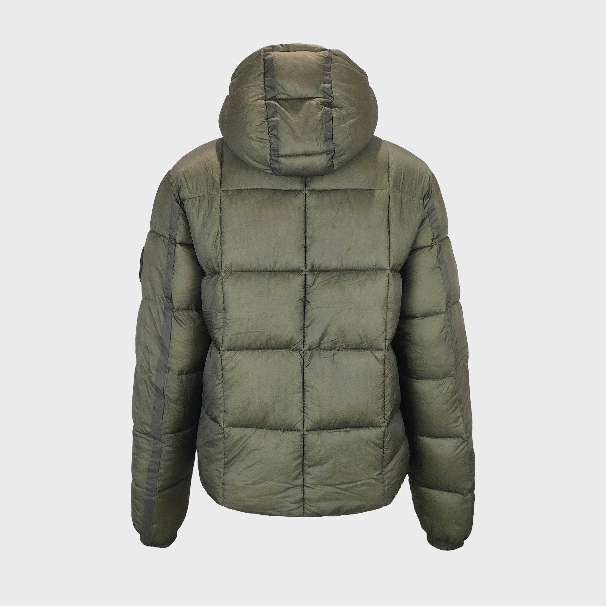 Kaki - Pretty Green - Trafford Short Puffer Jacket - 2