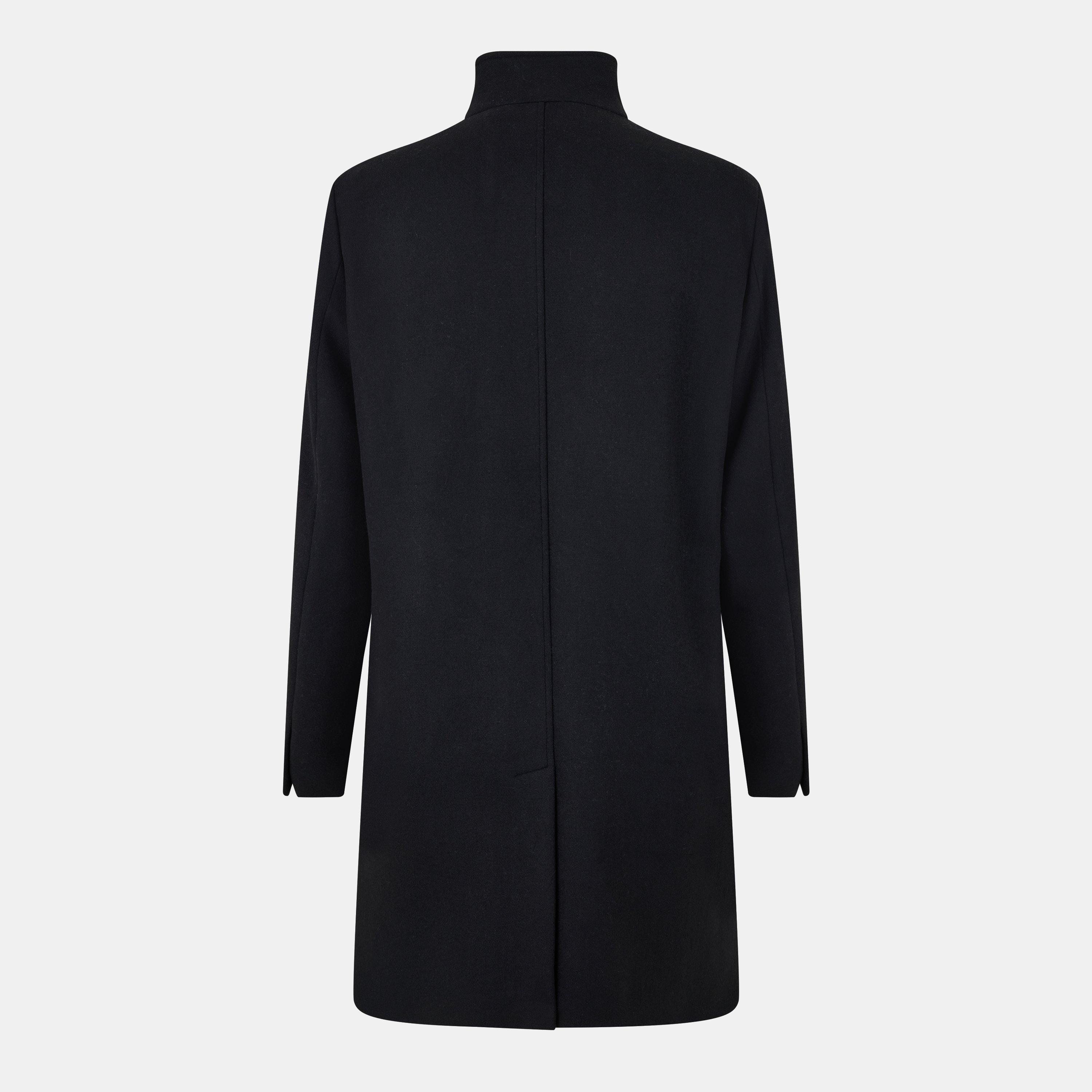 Black - Jack and Jones - Wilson Overcoat - 2