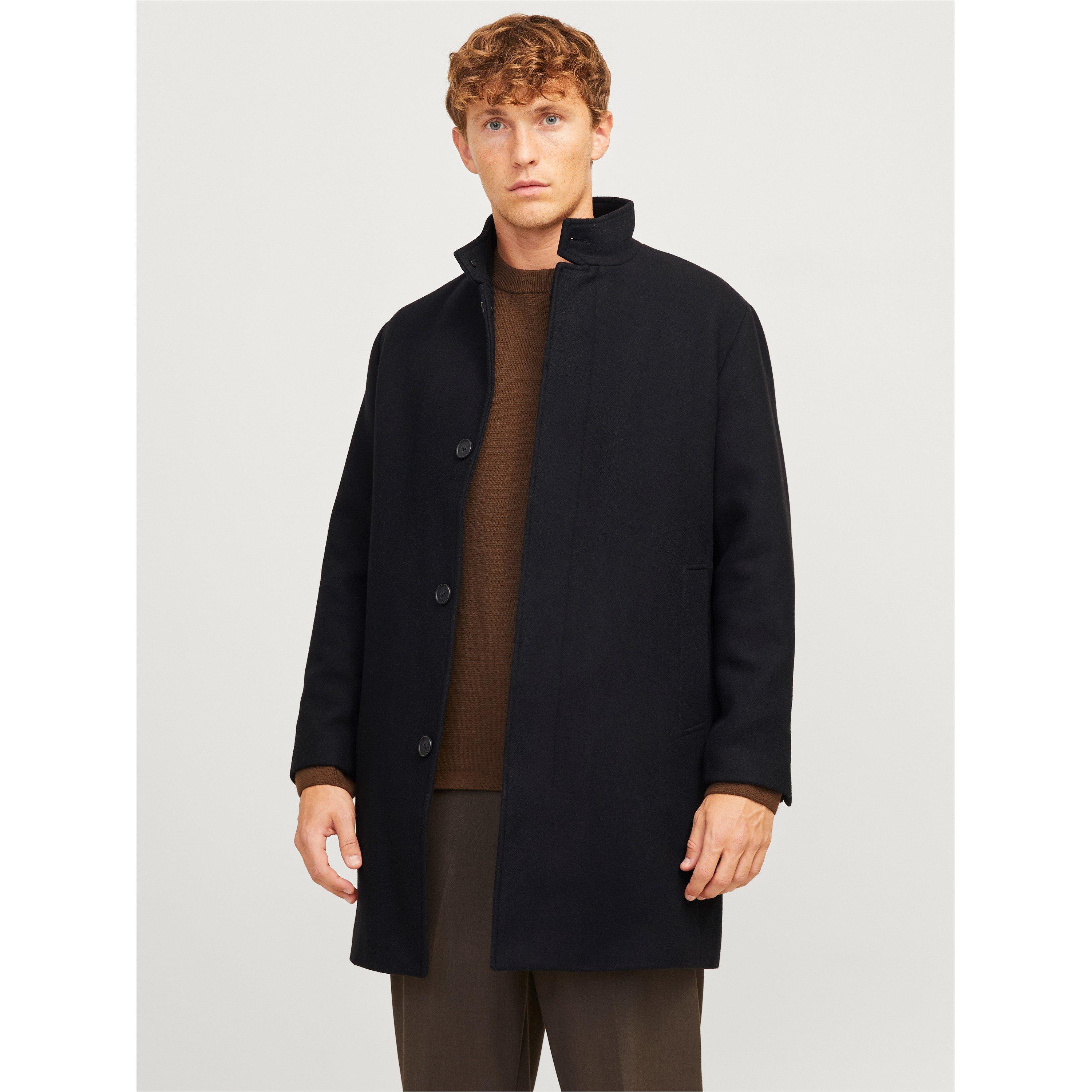 Black - Jack and Jones - Wilson Overcoat - 3