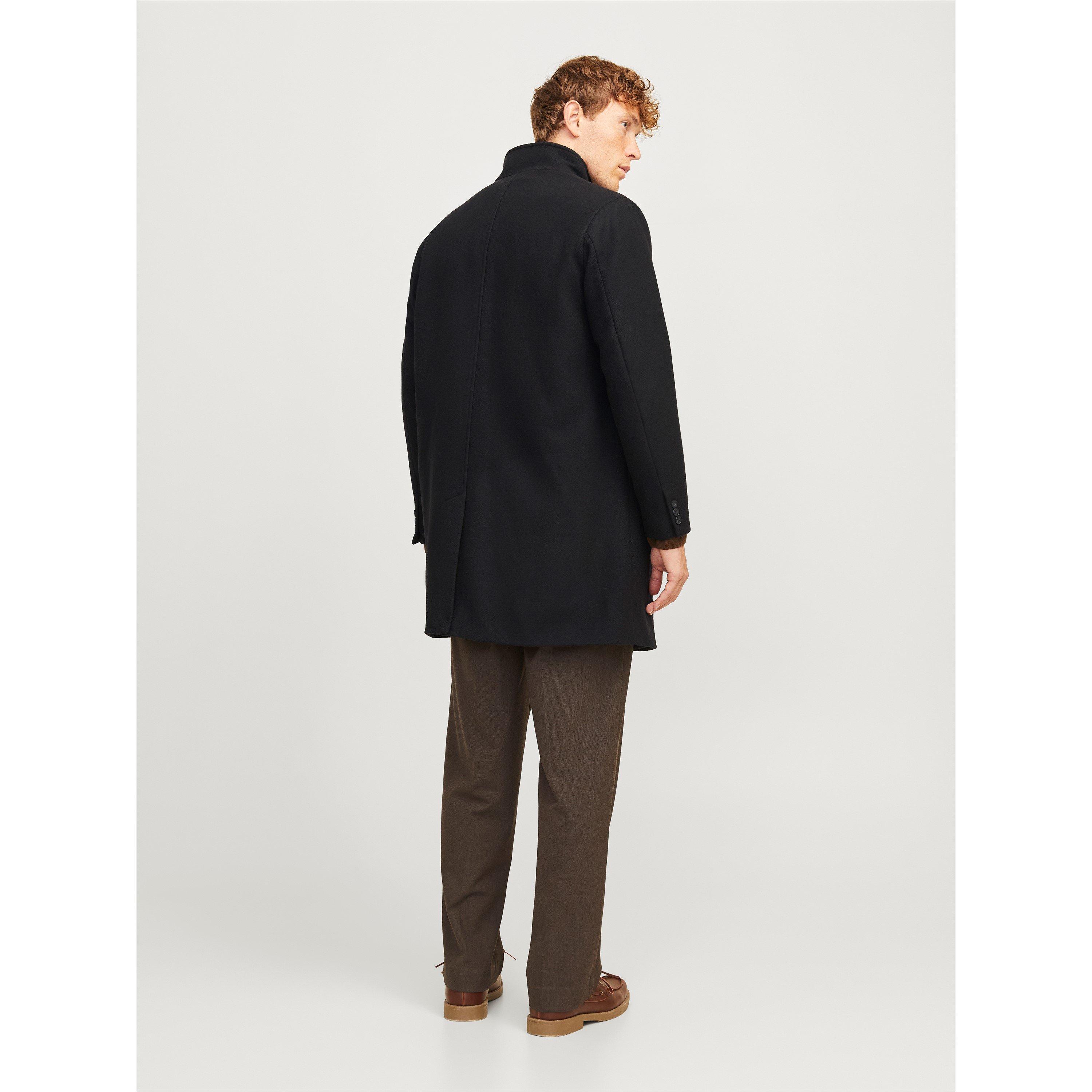 Black - Jack and Jones - Wilson Overcoat - 7