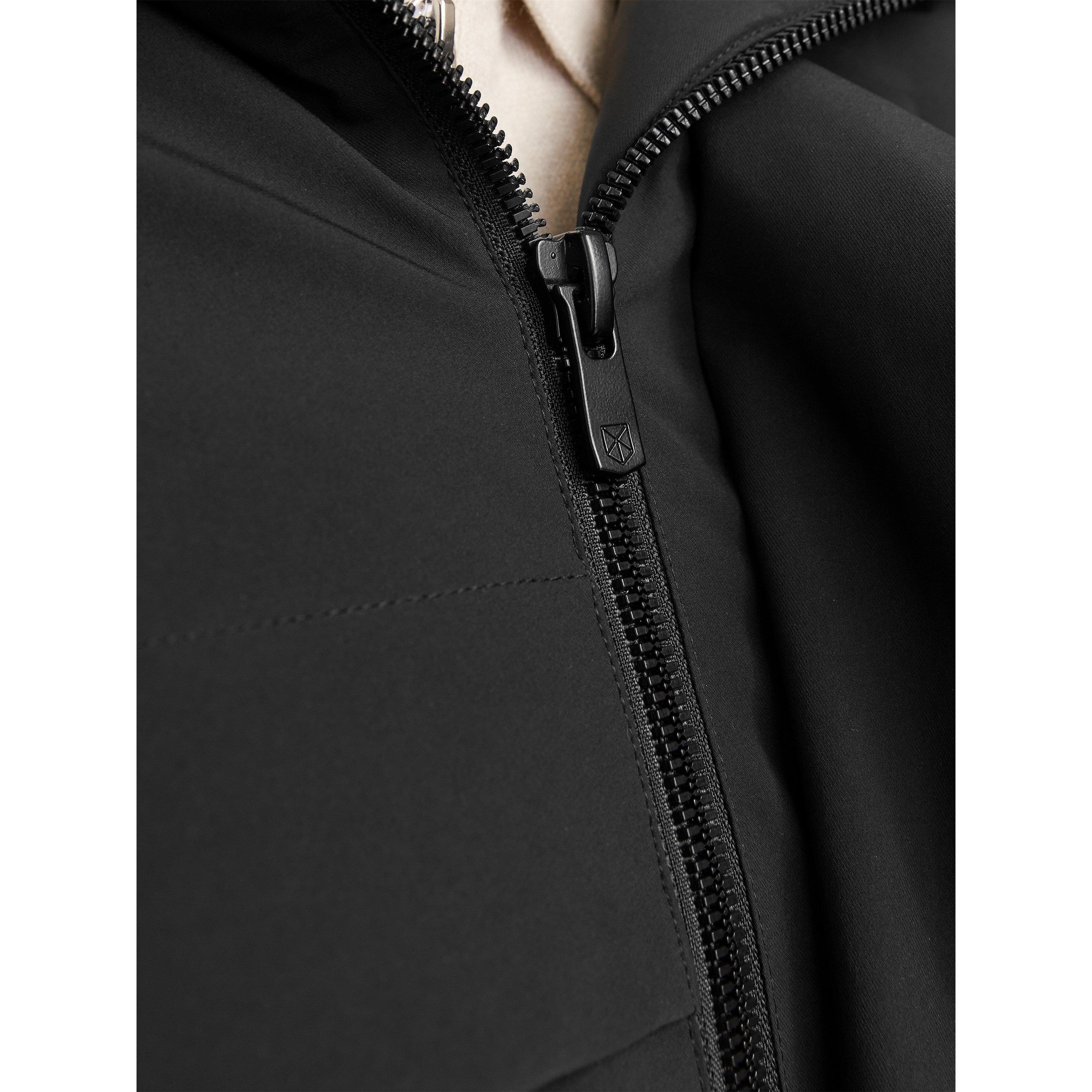 Black - Jack and Jones - Wave Weather Resistant Sculpted Fit Softshell Jacket - 3