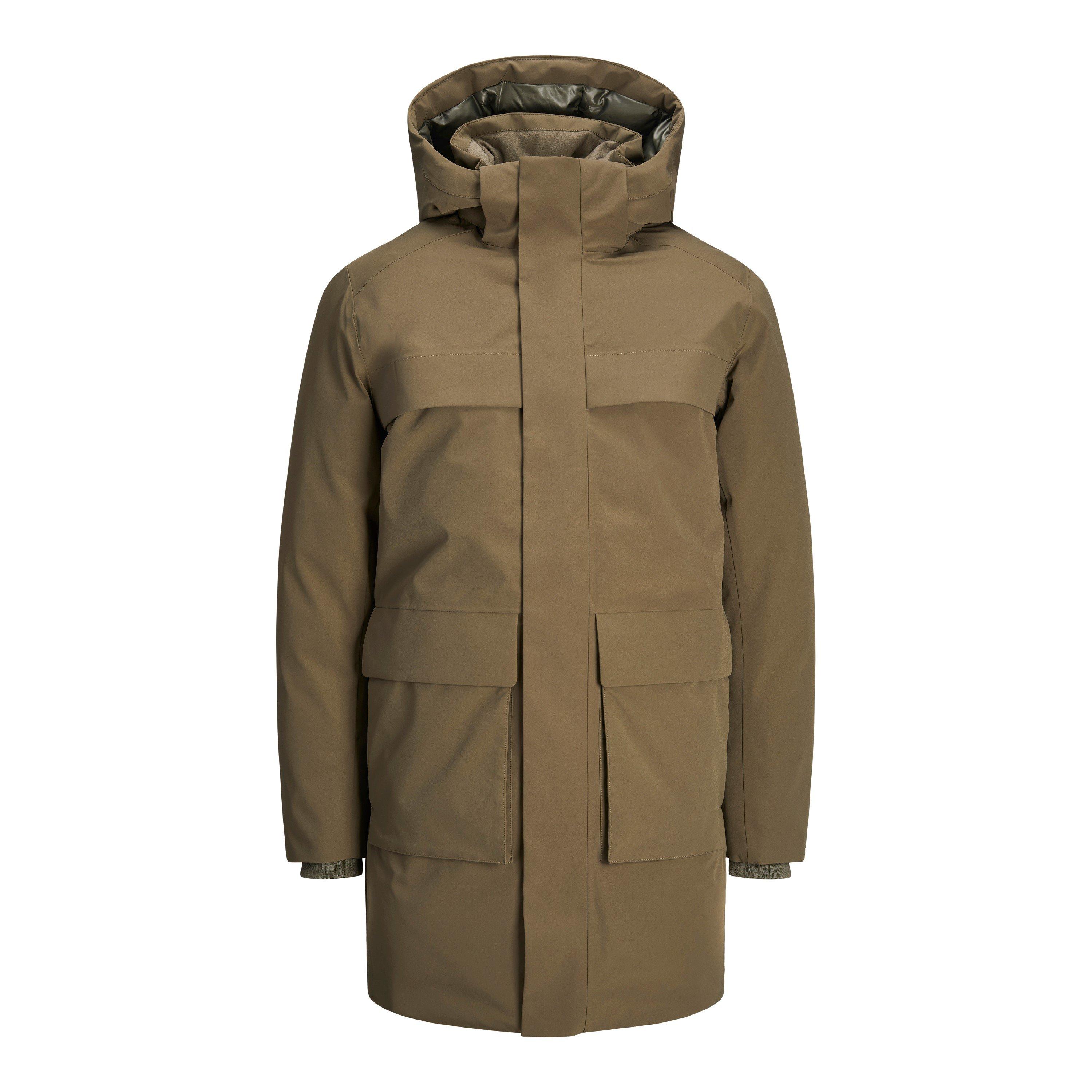 Jack And Jones Men's Blawave Insulated Winter Parka - Sea Turtle - M