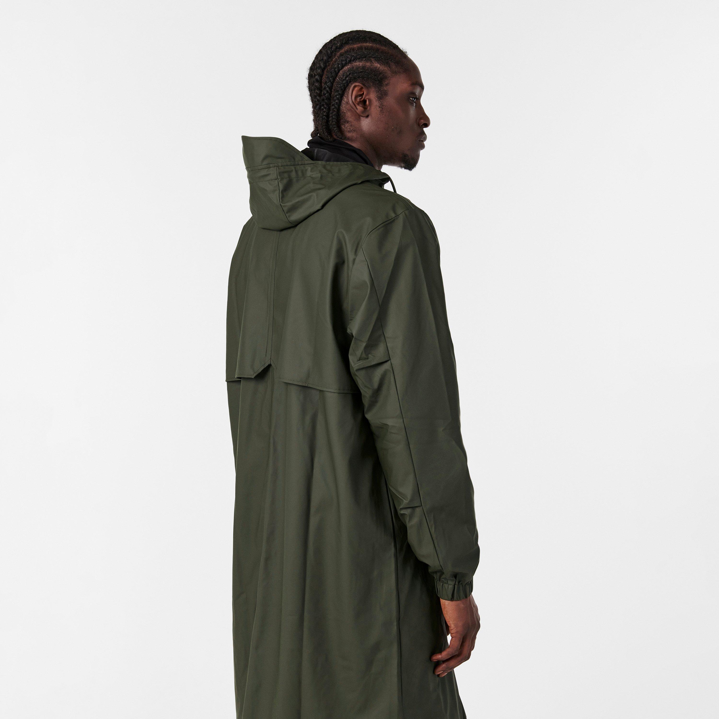 Green 03 - Rains - Fishtail Waterproof Parka - 4