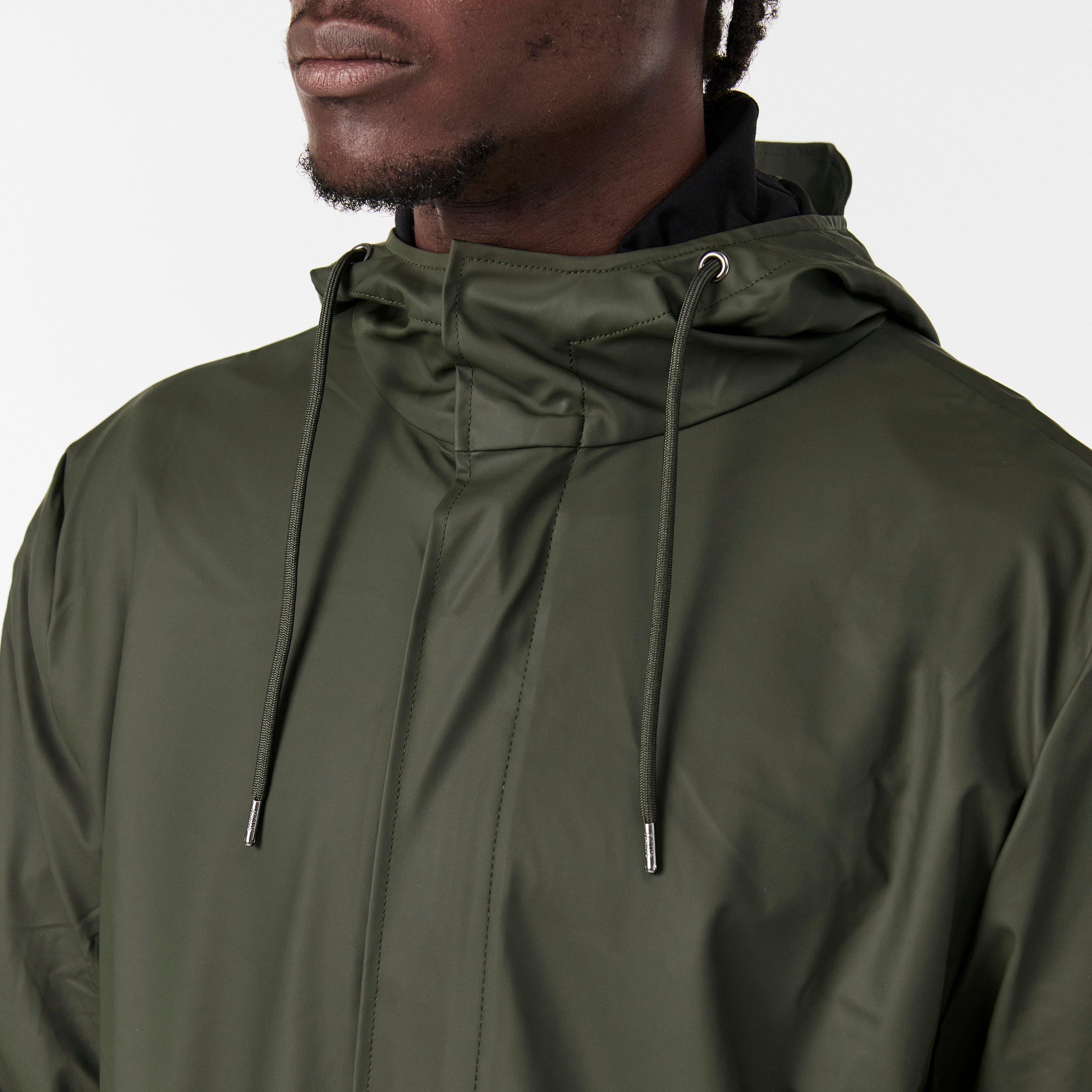 Green 03 - Rains - Fishtail Waterproof Parka - 5