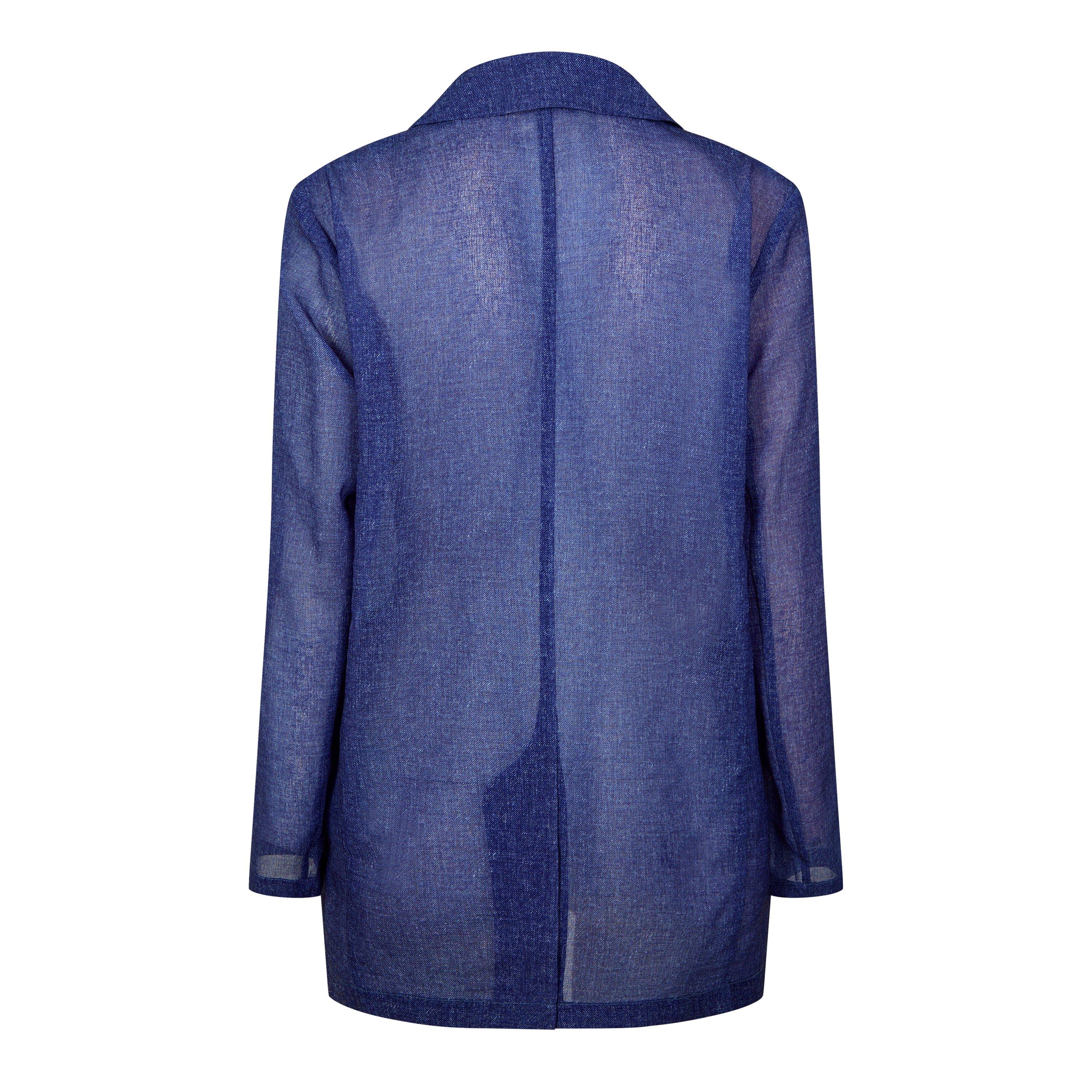 Indigo Denim - Armani Exchange - Women's Blazer - 6