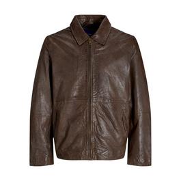 Jack and Jones Leather Jkt  Sn99