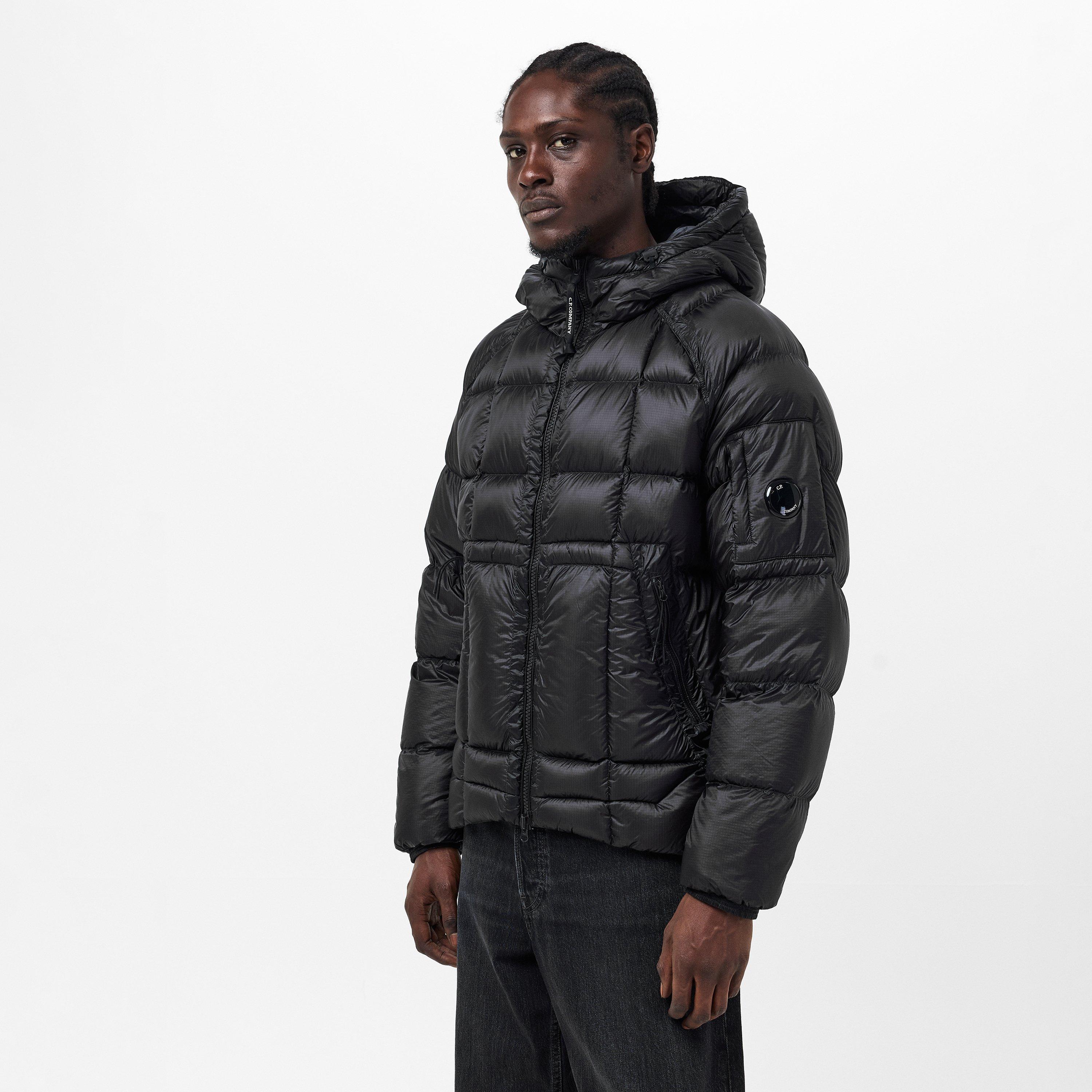 CP Company | Men's DD Shell Medium Down Hip Length Hooded Medium Puffer ...