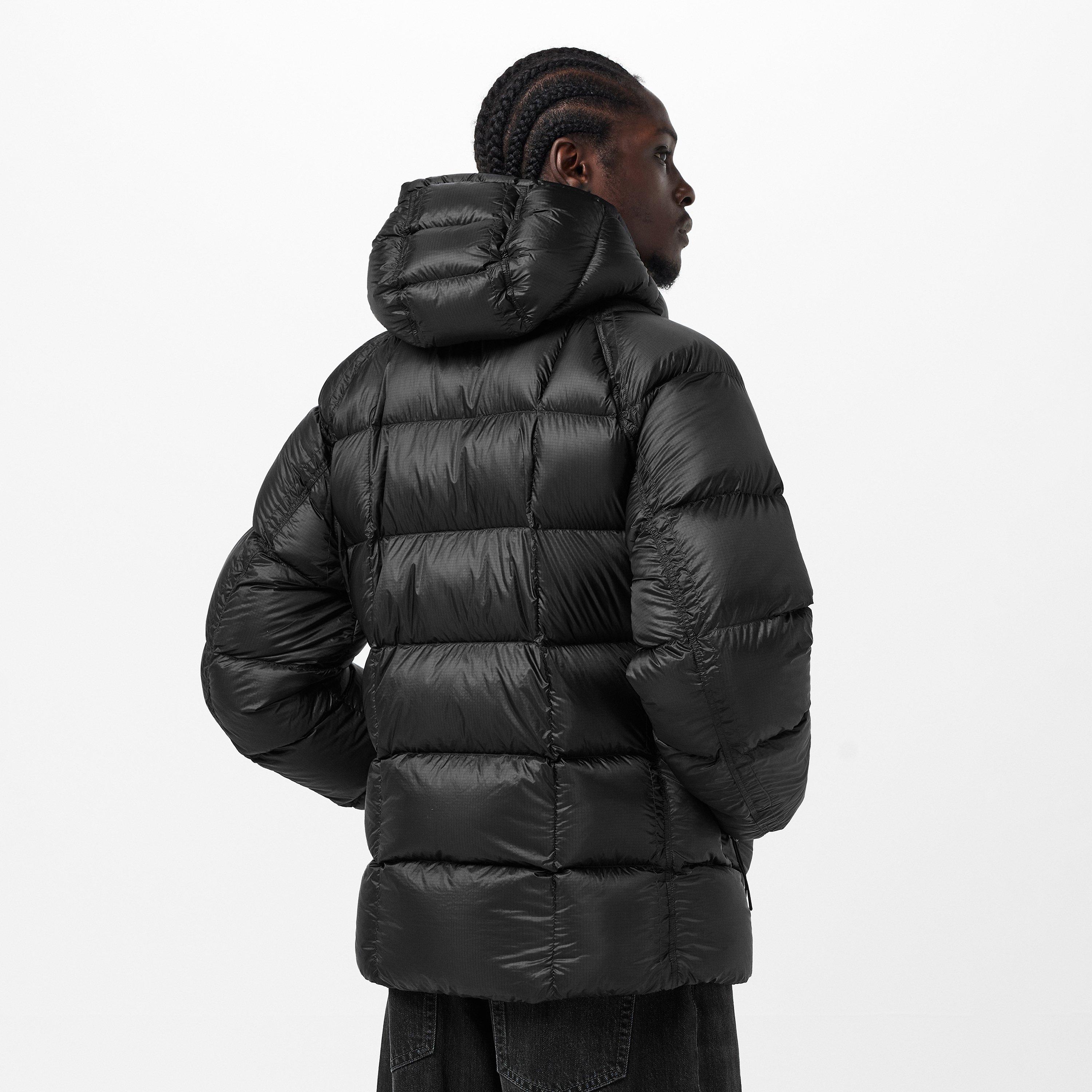 CP Company | Men's DD Shell Medium Down Hip Length Hooded Medium Puffer ...