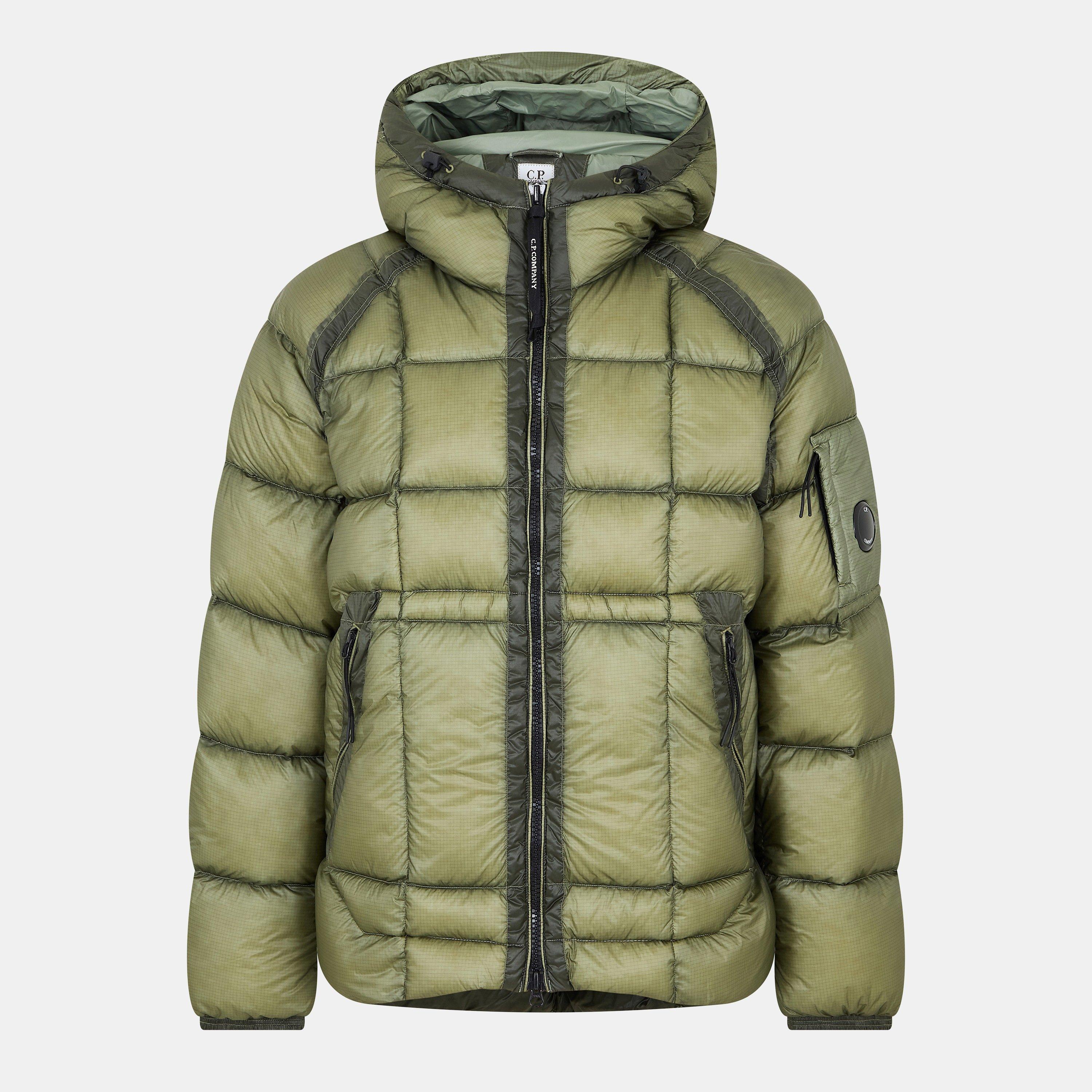 CP Company Men's DD Shell Medium Down Hip Length Hooded Medium