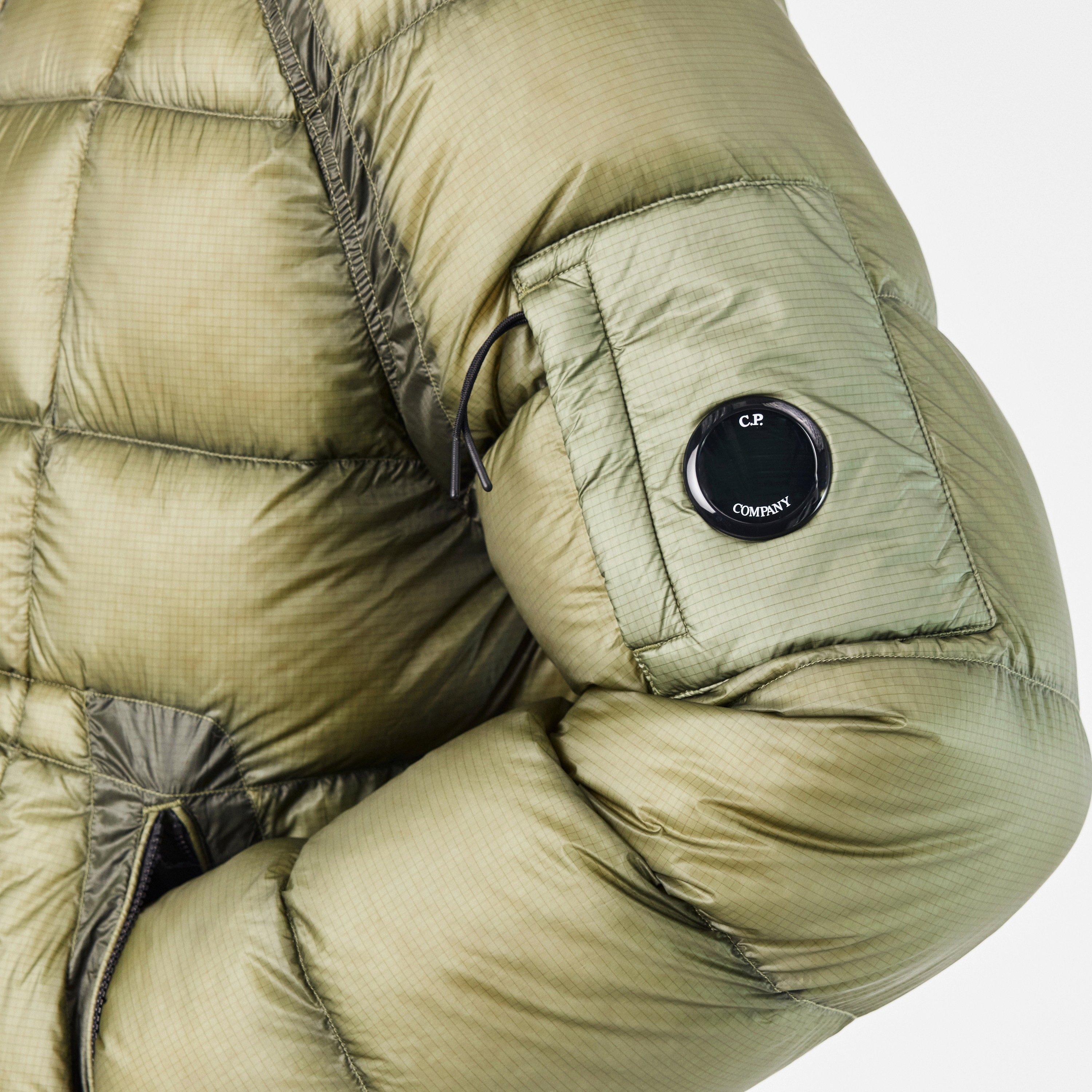 Seagrass 612 - CP Company - Men's DD Shell Medium Down Hip Length Hooded Medium Puffer Jacket - 5