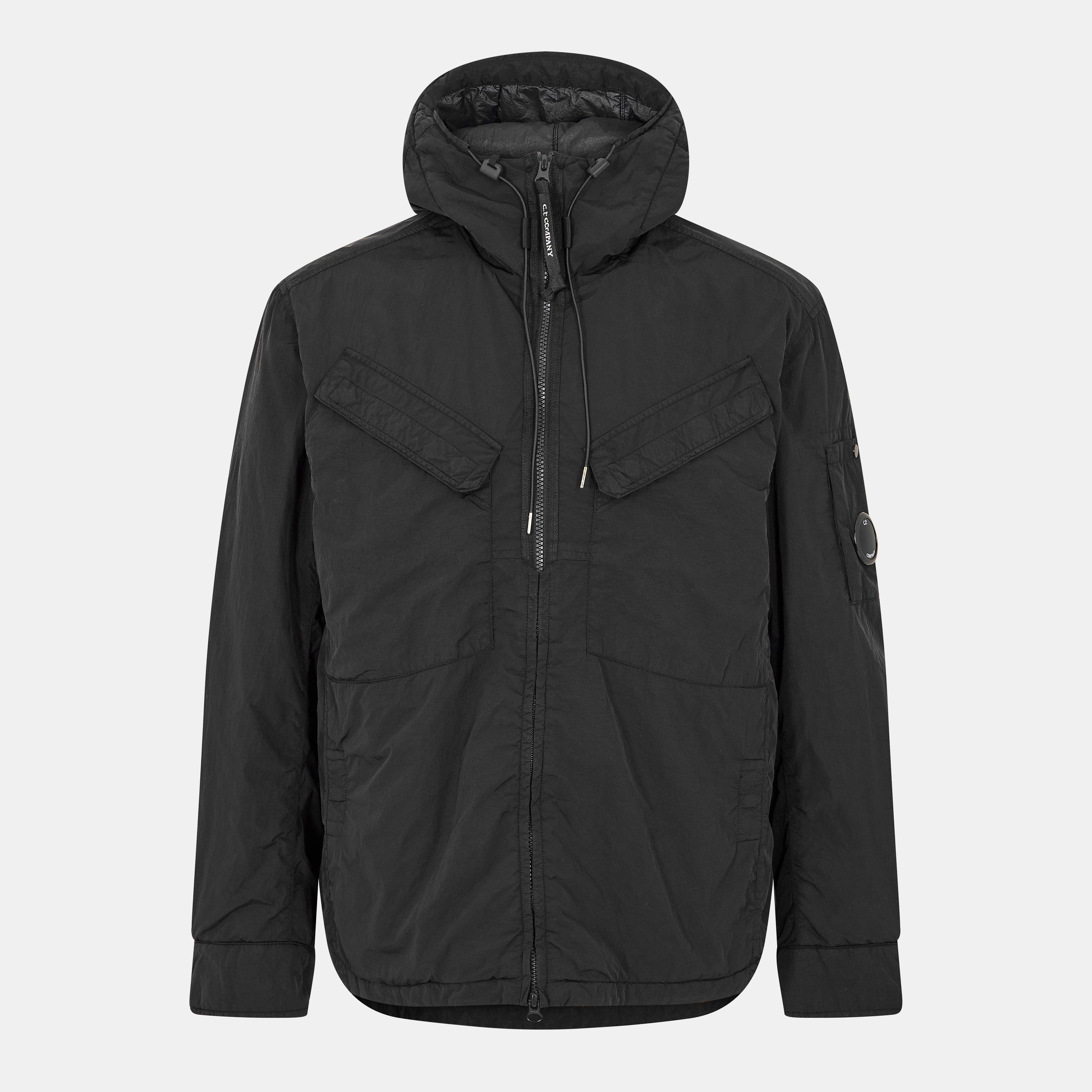Black 999 - CP Company - Men's C.P. Company Padded Bomber Jacket - 1