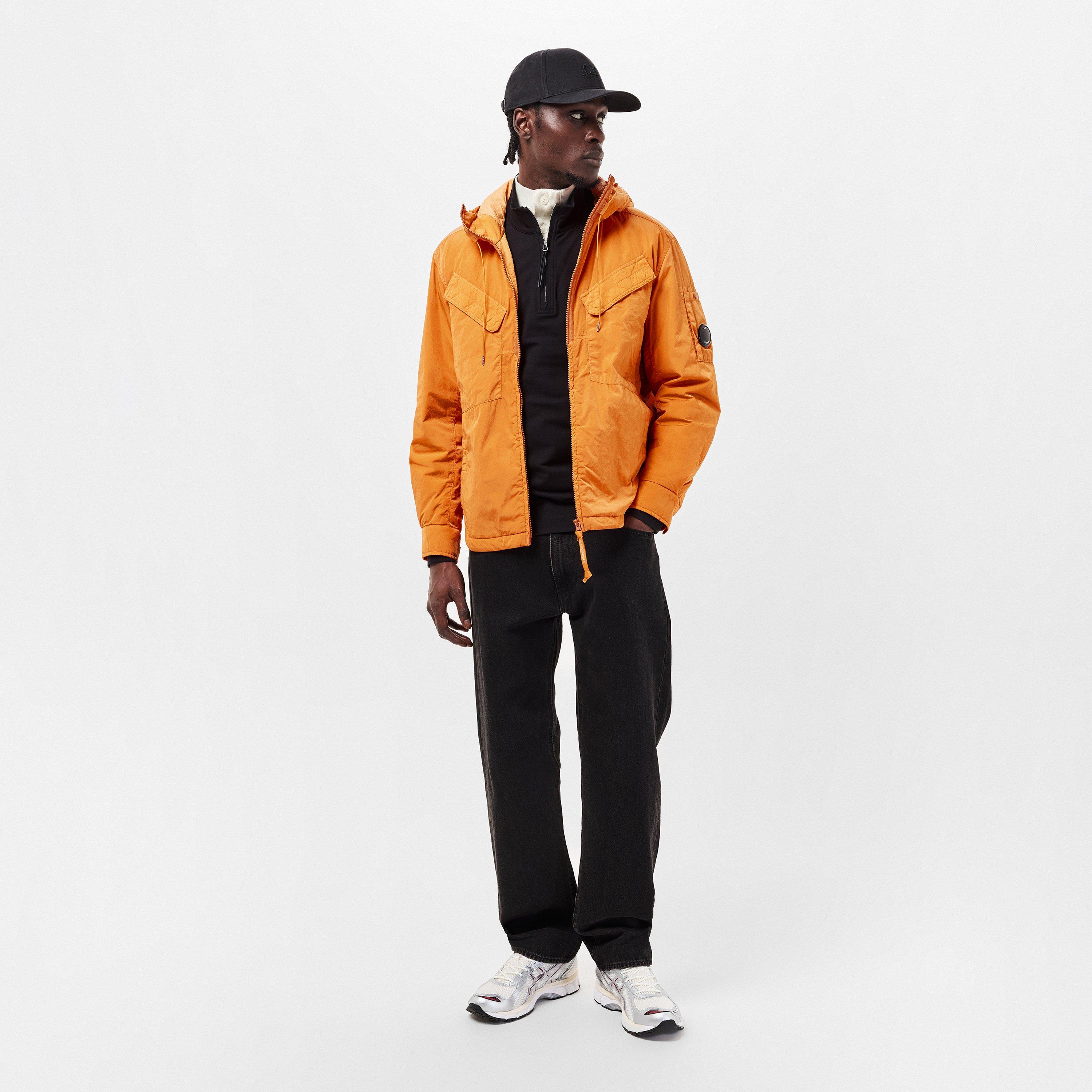 Russ Orange 434 - CP Company - Men's C.P. Company Padded Bomber Jacket - 6