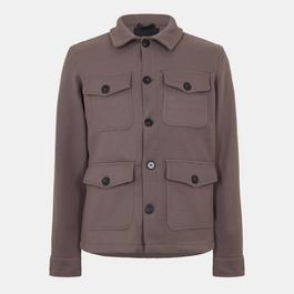 Brave Soul Pocket Faux Wool Shacket