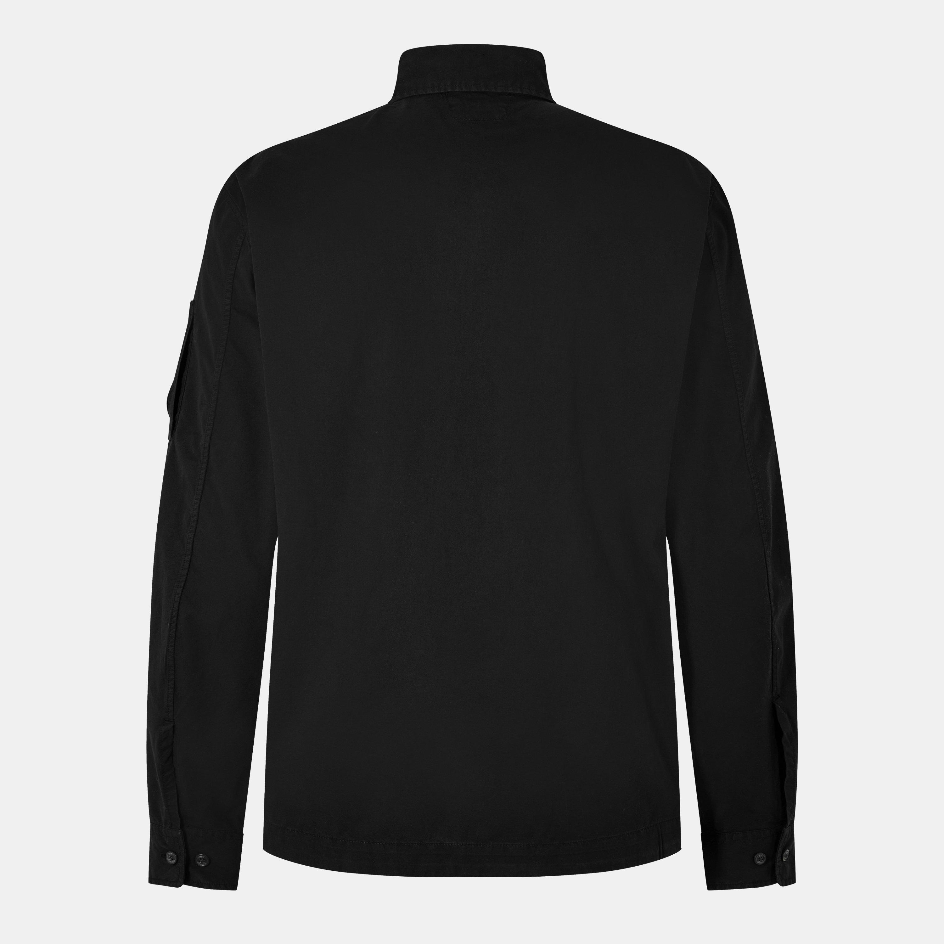 Black 999 - CP Company - Men's Gabard Overshirt - 2