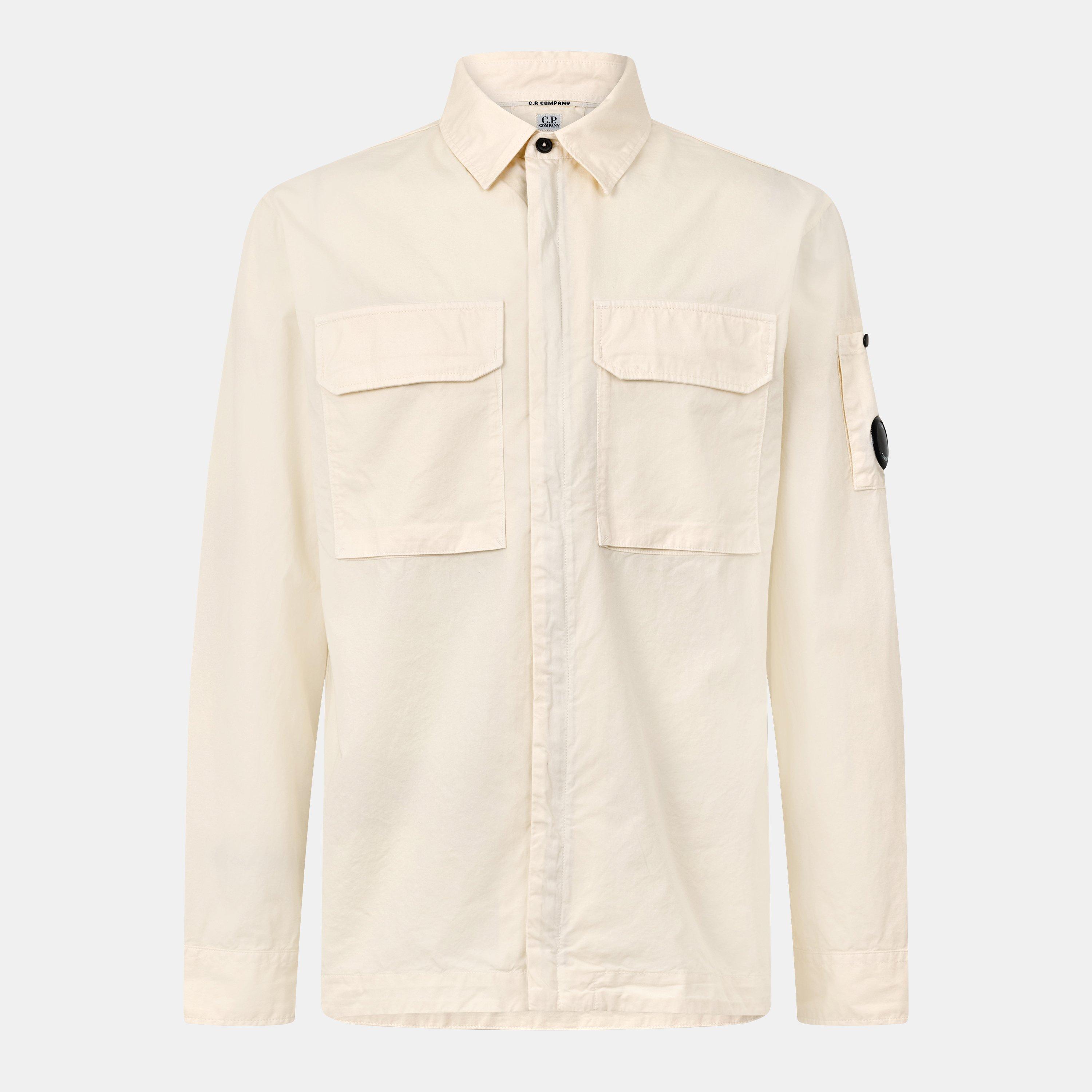 Cp Company Men's Gabard Overshirt - Pistachio 402 - XS (44)