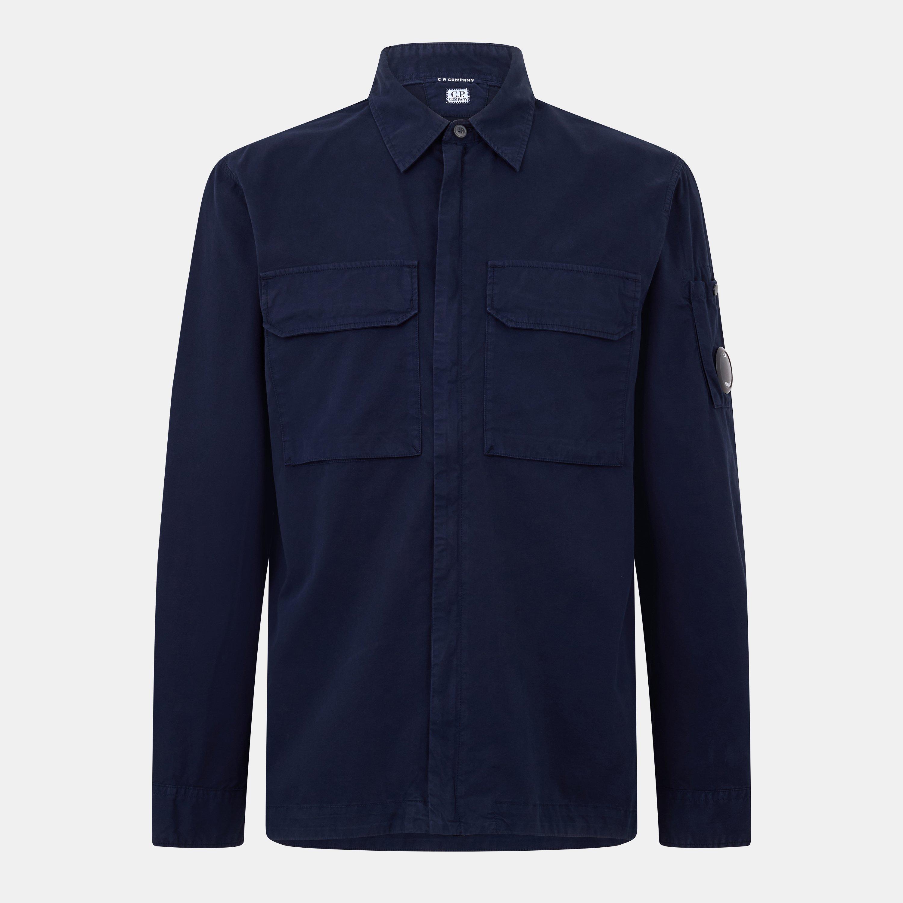 C.P. COMPANY ライトブルー長袖シャツ C.P. COMPANY ライトブルー長袖シャツ C.P. COMPANY ライトブルー長袖