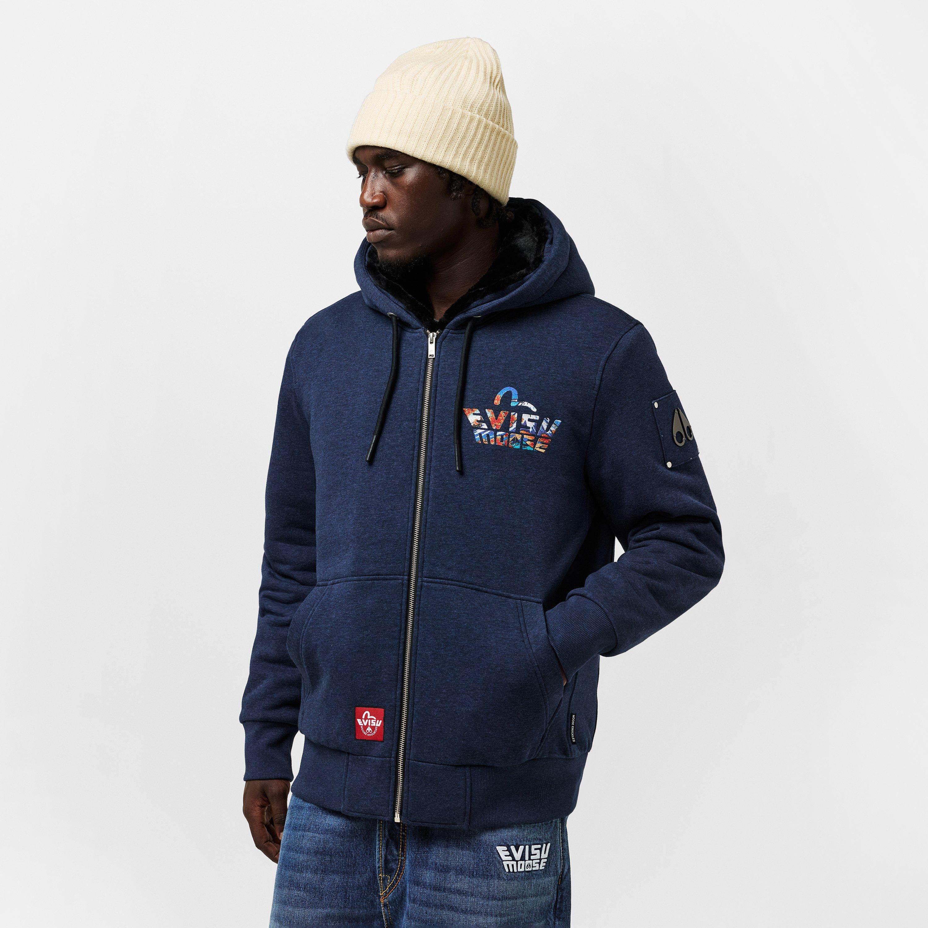 Blue Chambray - Moose Knuckles - Mens  x Evisu Classic Bunny - 3