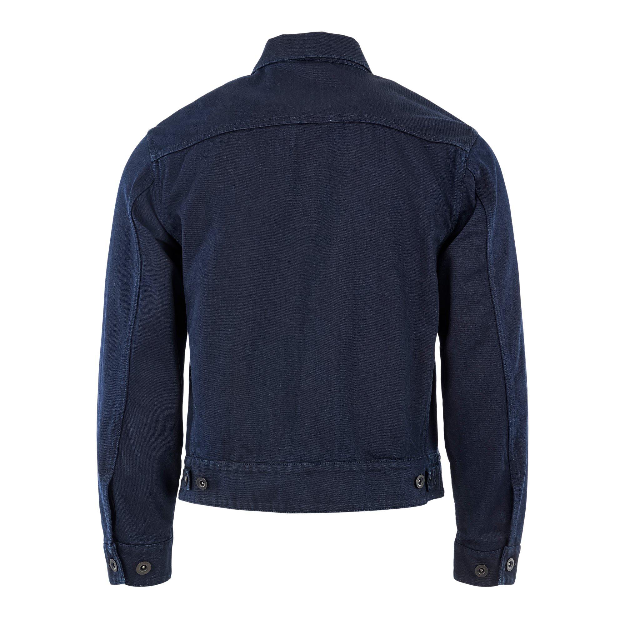 Washed D08 - CP Company - Men's  Denim Button Closure Tailored Fit Jacket - 3