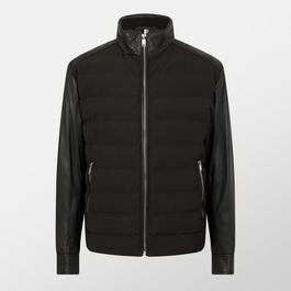 Boss Boss C-Mersino 10261940 01 Leather Jacket Mens