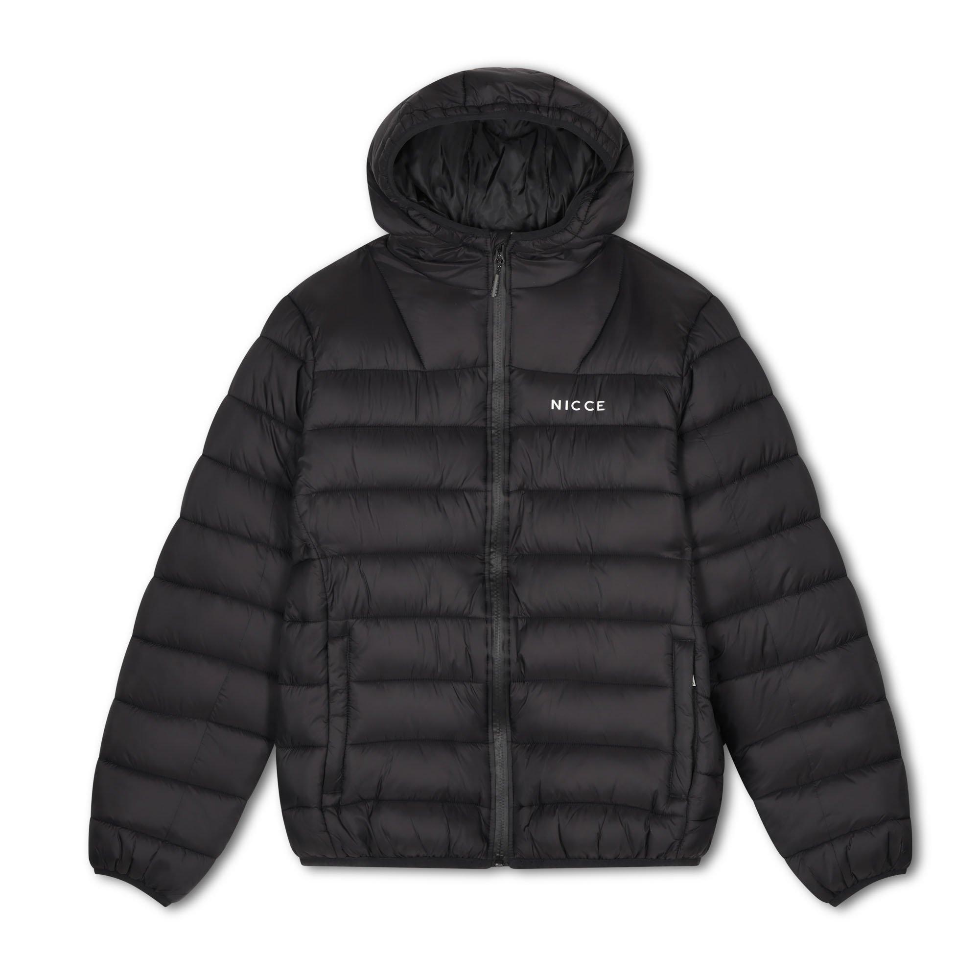 Nicce Men's Blankley Medium Puffer Jacket - Black - S
