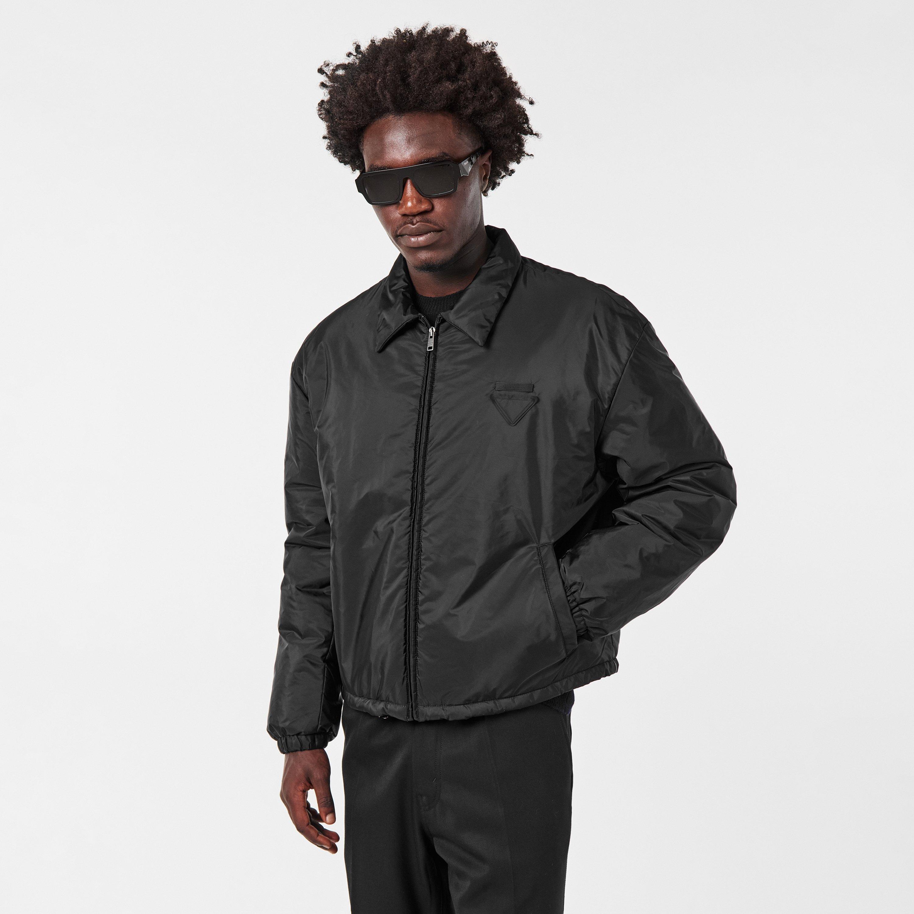 Nero - Prada - Men's  Structured Overshirt - 3