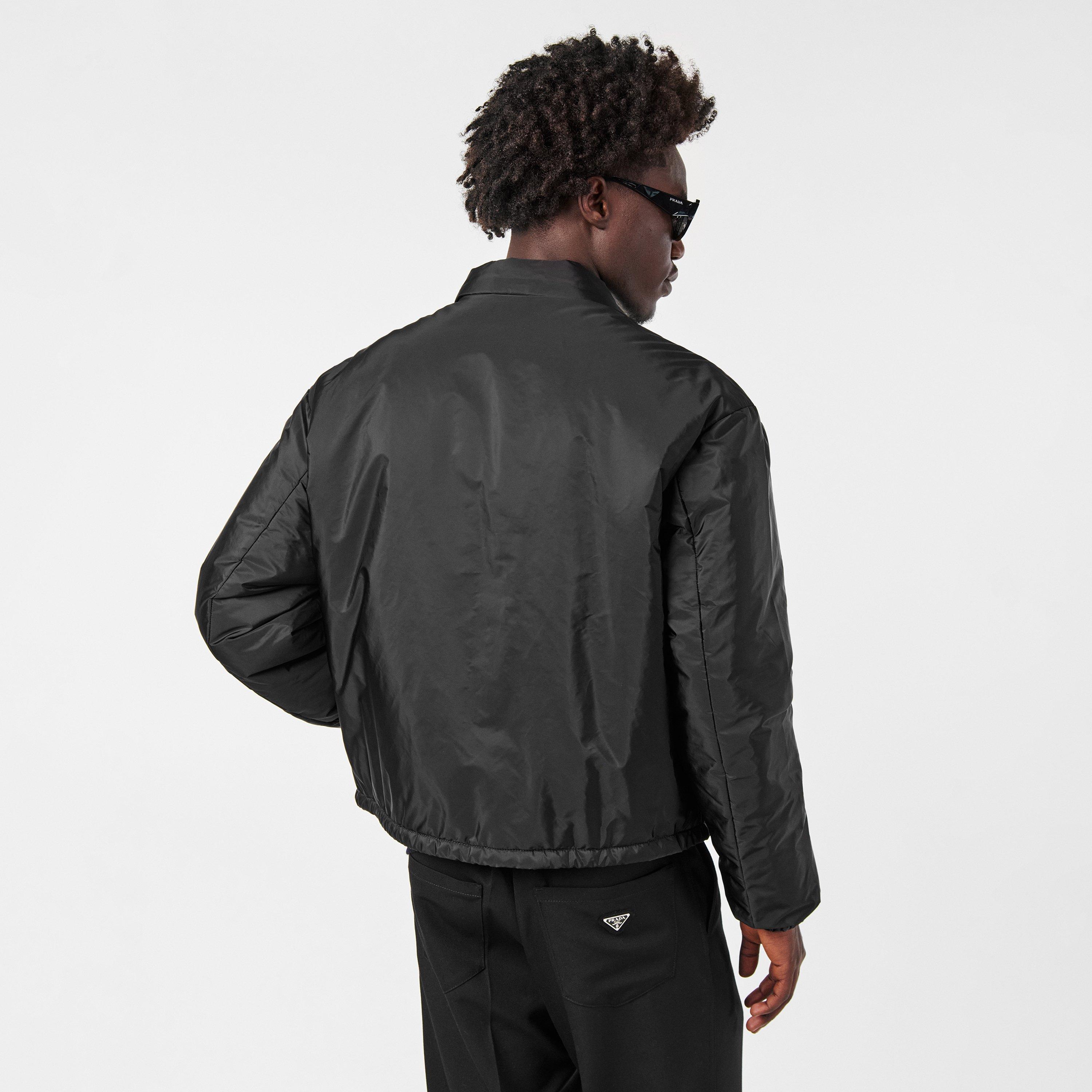 Nero - Prada - Men's  Structured Overshirt - 4