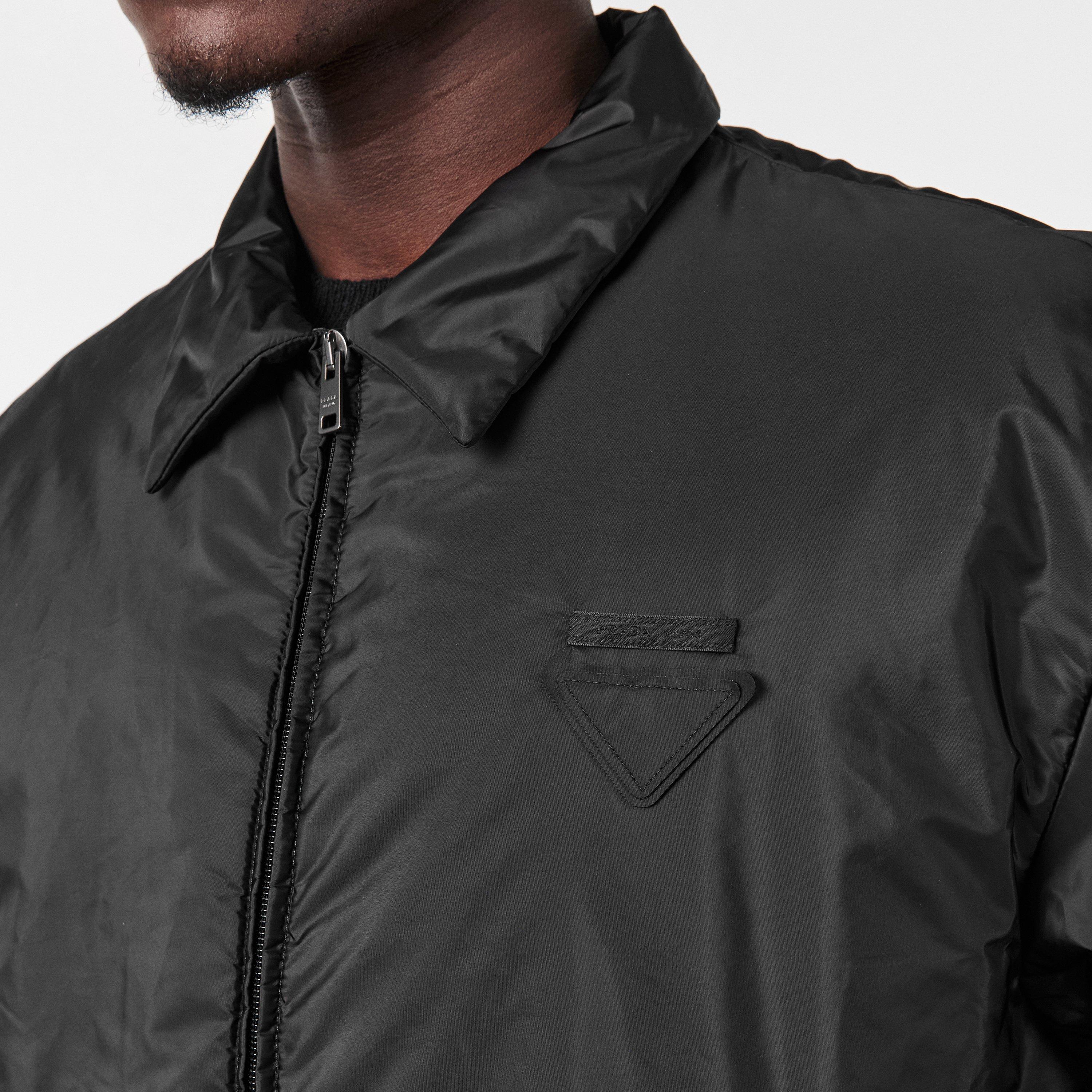 Nero - Prada - Men's  Structured Overshirt - 5