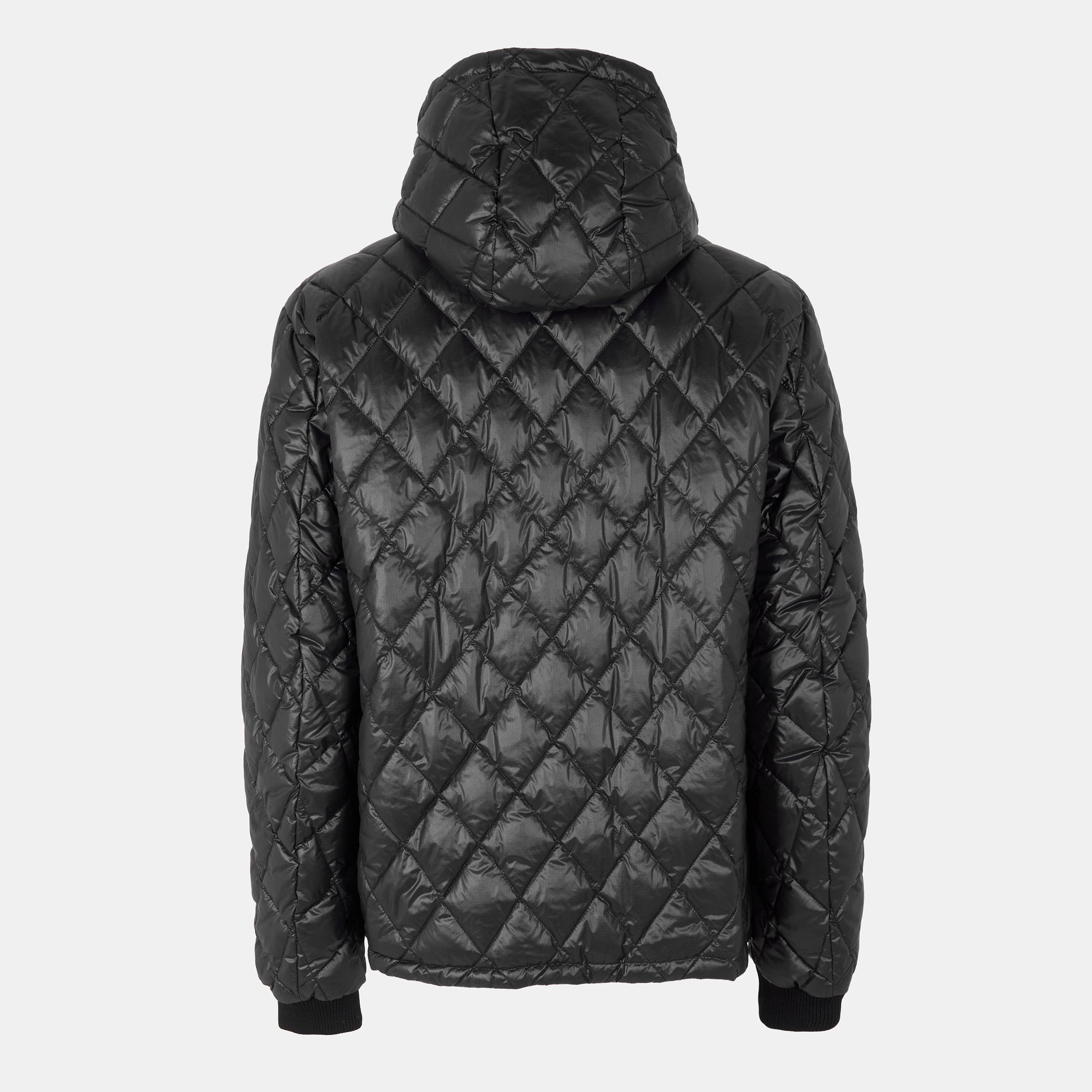 Nero - Prada - Men's Quilted Short Puffer Jacket - 2