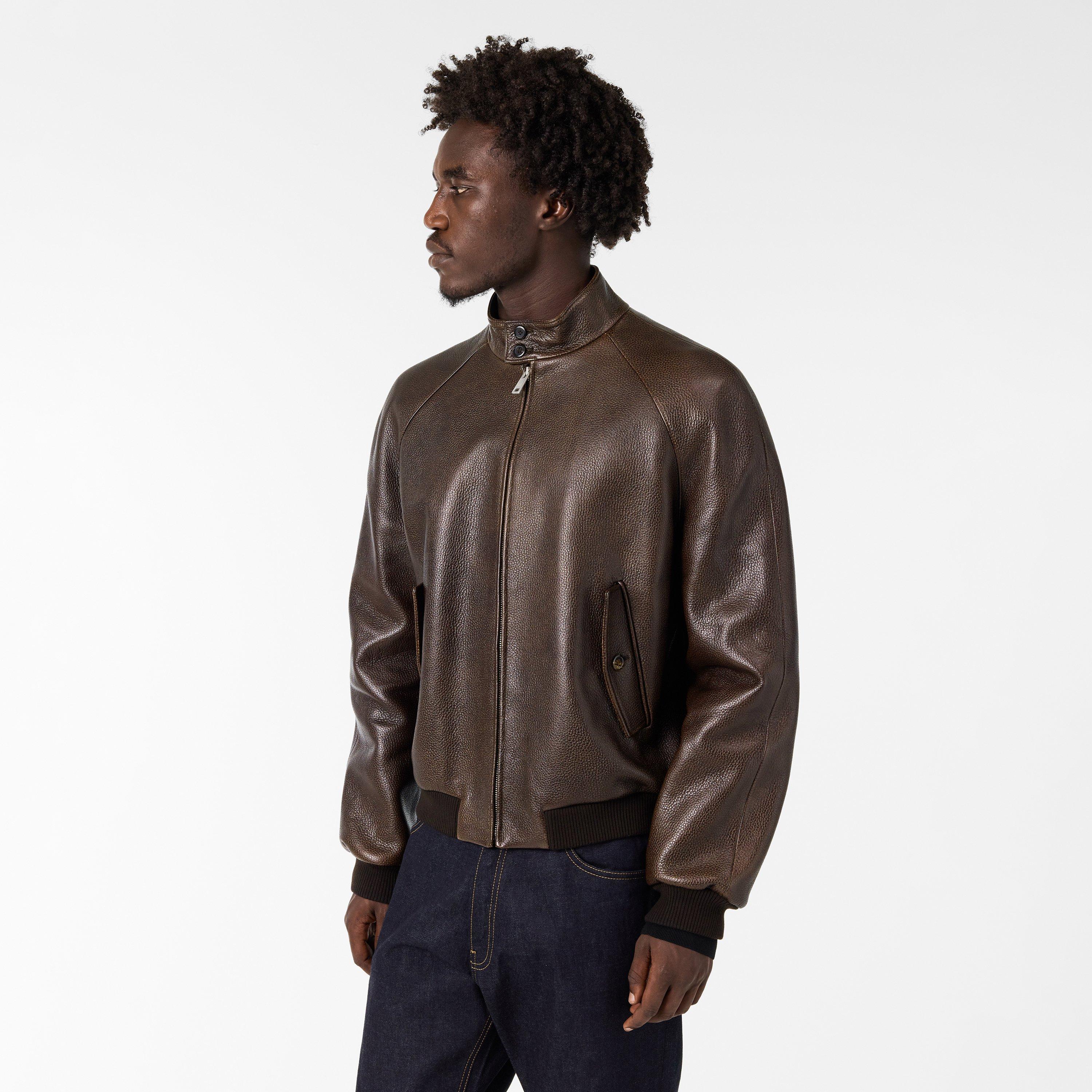 Moro - Prada - Men's  Fine Leather Tailored Fit Jacket - 3