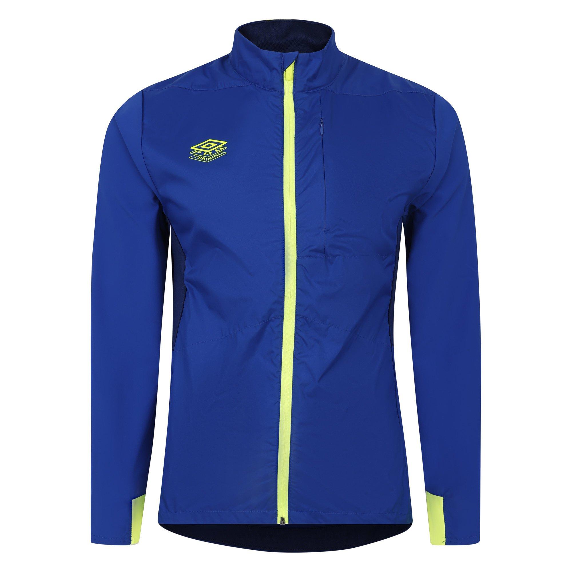 Umbro Men's Performance Training Jacket - Deep Surf /Blue - Large