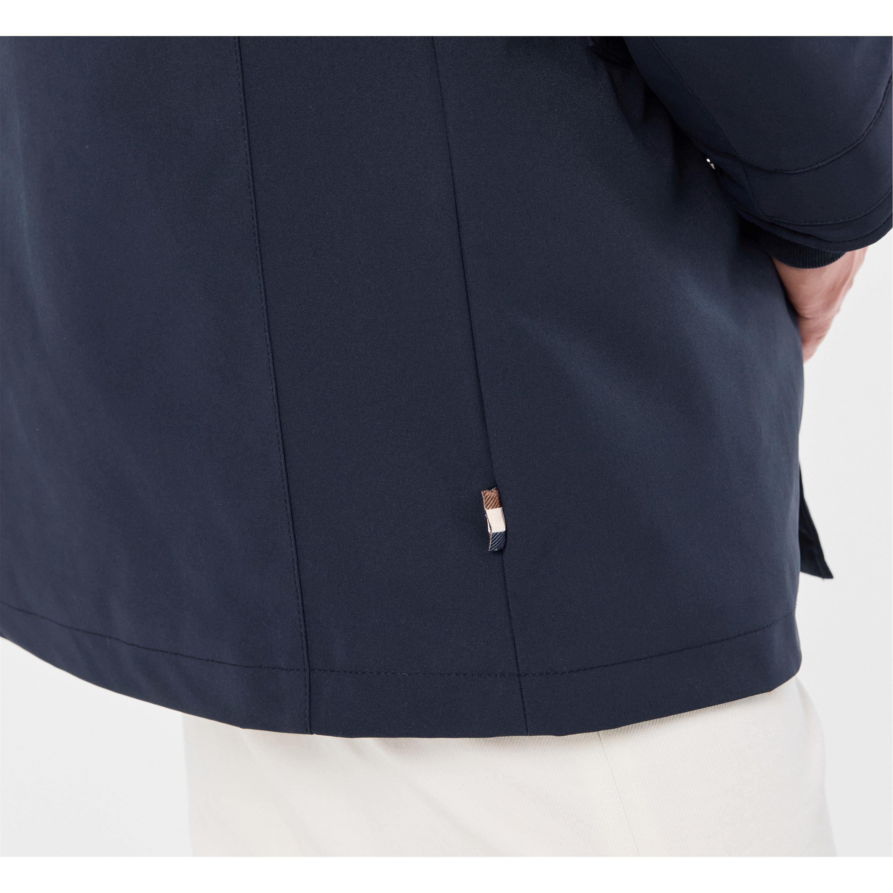 Navy - Aquascutum - Men's AquAct Mid Weatherproof Trench Coat - 5