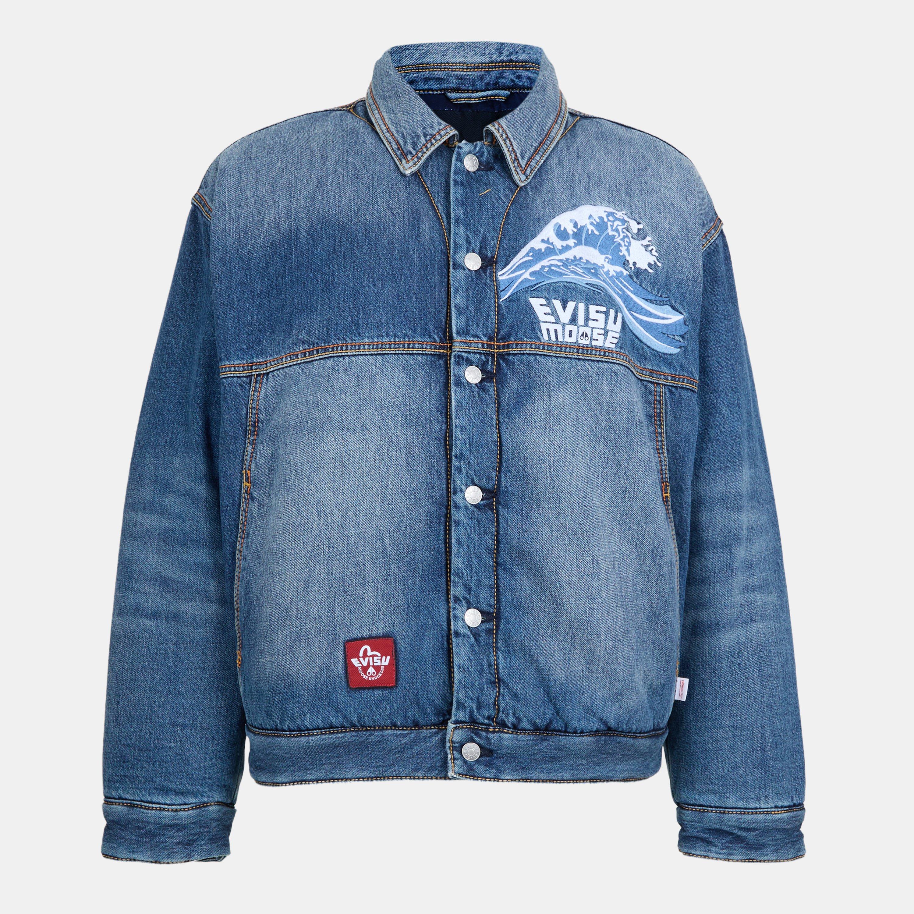 Indgio - Moose Knuckles - Mens x Evisu Denim Jacket - 1