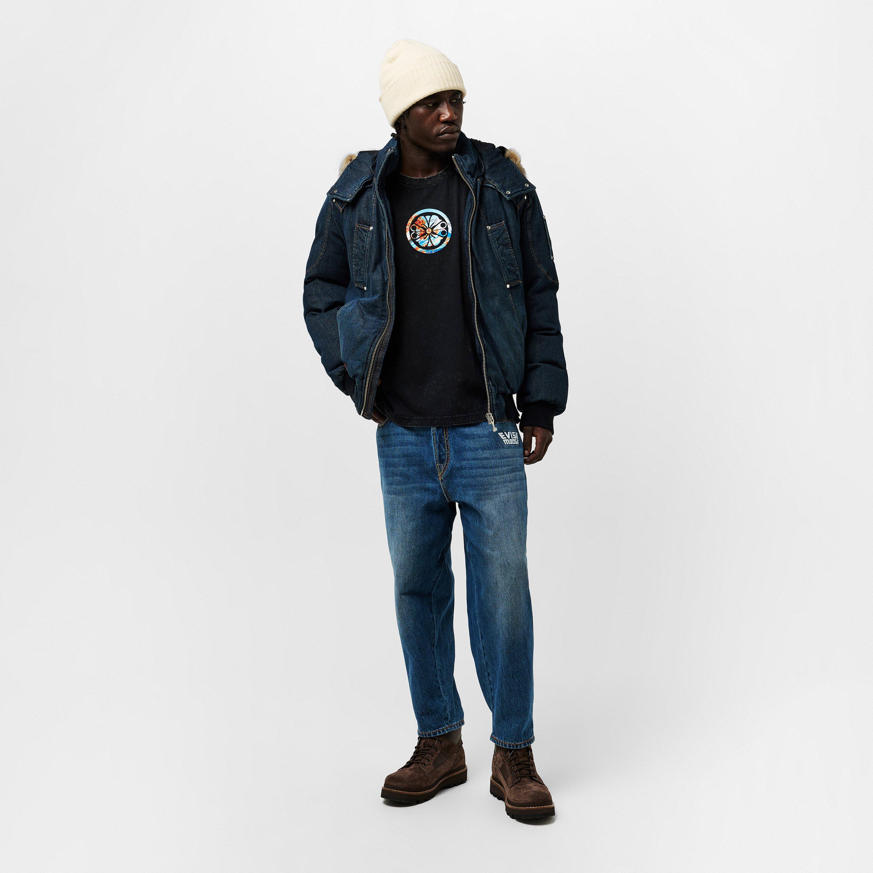 Moose Knuckles Mens x Evisu Ballistic Bomber Jacket | Flannels