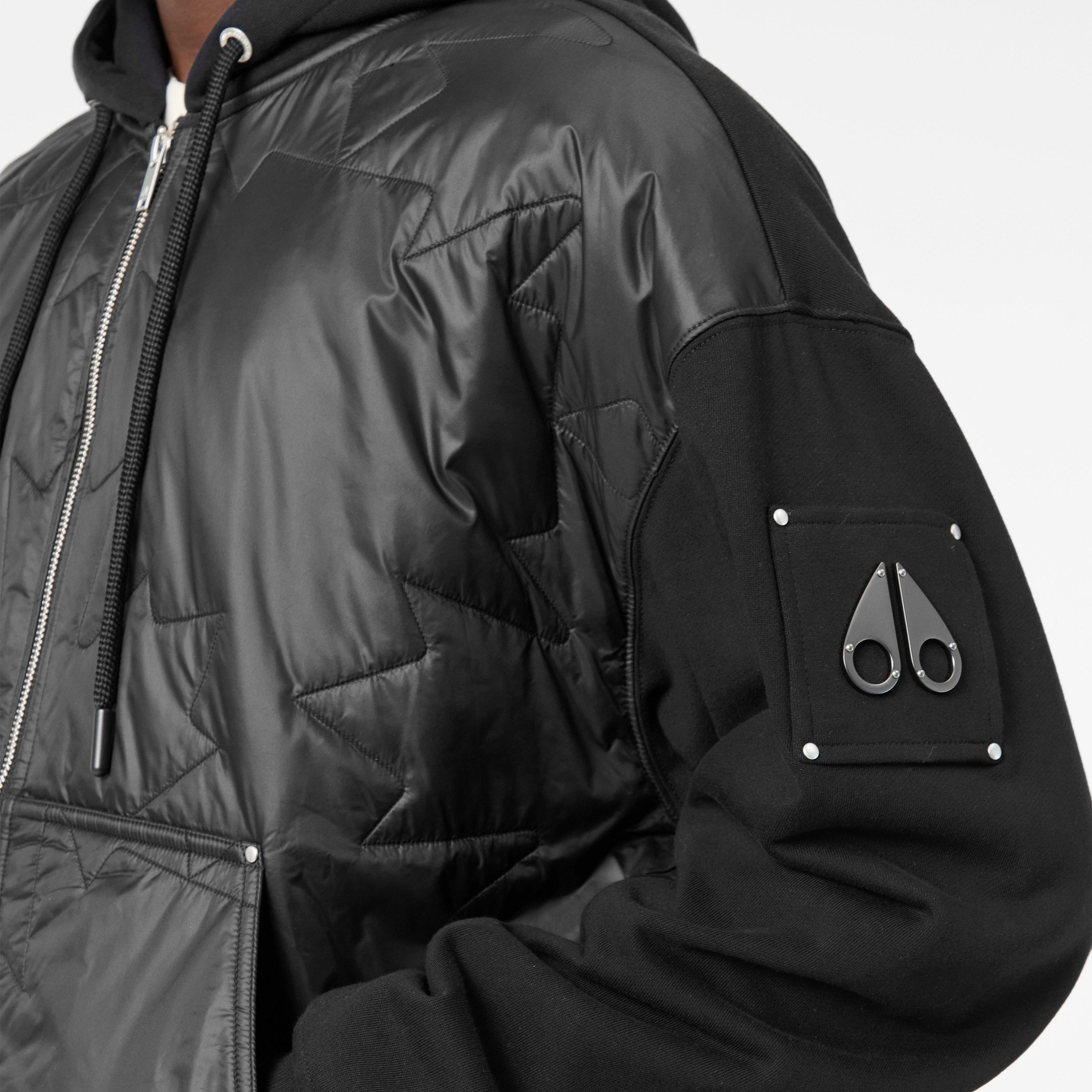 Black - Moose Knuckles - Men's Ashby Weather Resistant Hybrid Jacket - 5