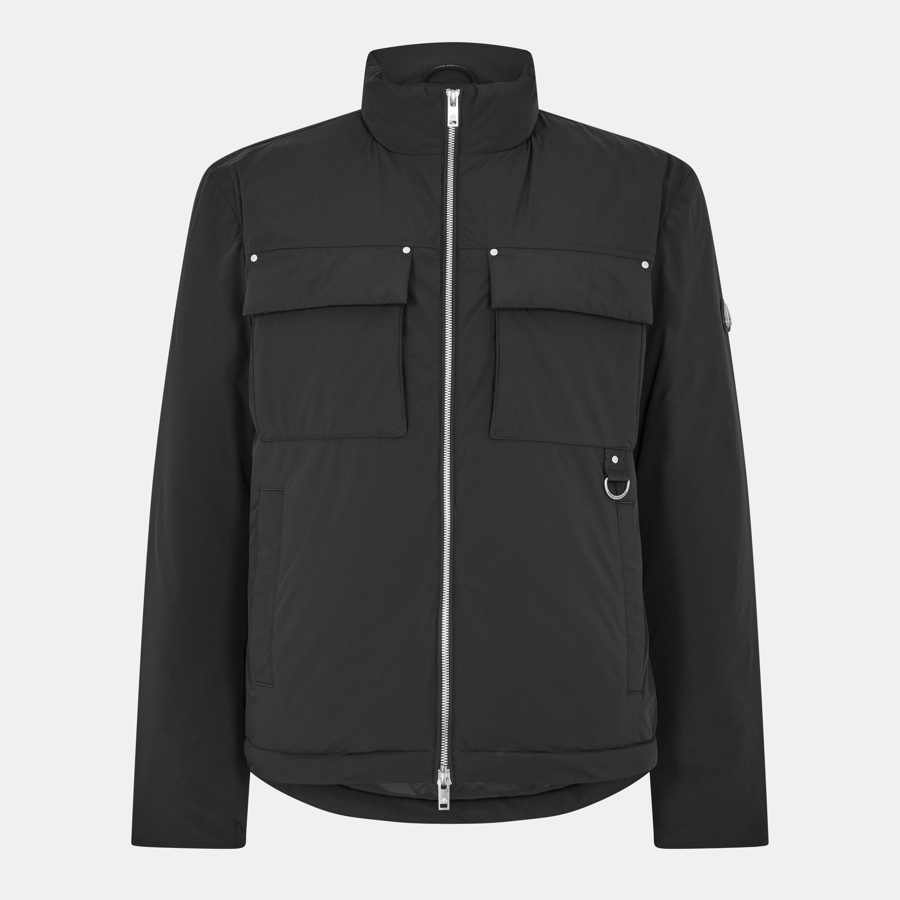 Black - Moose Knuckles - Men's Northdale Coach Jacket - 1