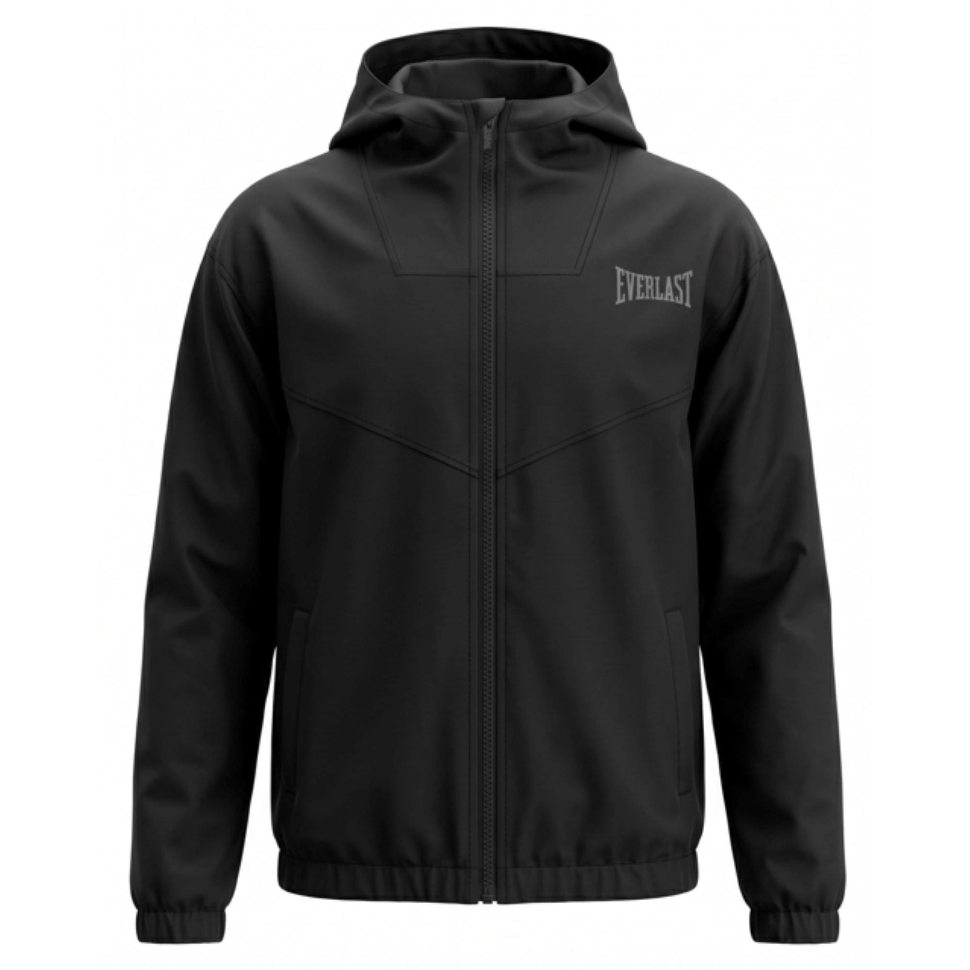 Zwart/Zwart - Everlast - Everlast Rain Jacket Junior Boys - 1
